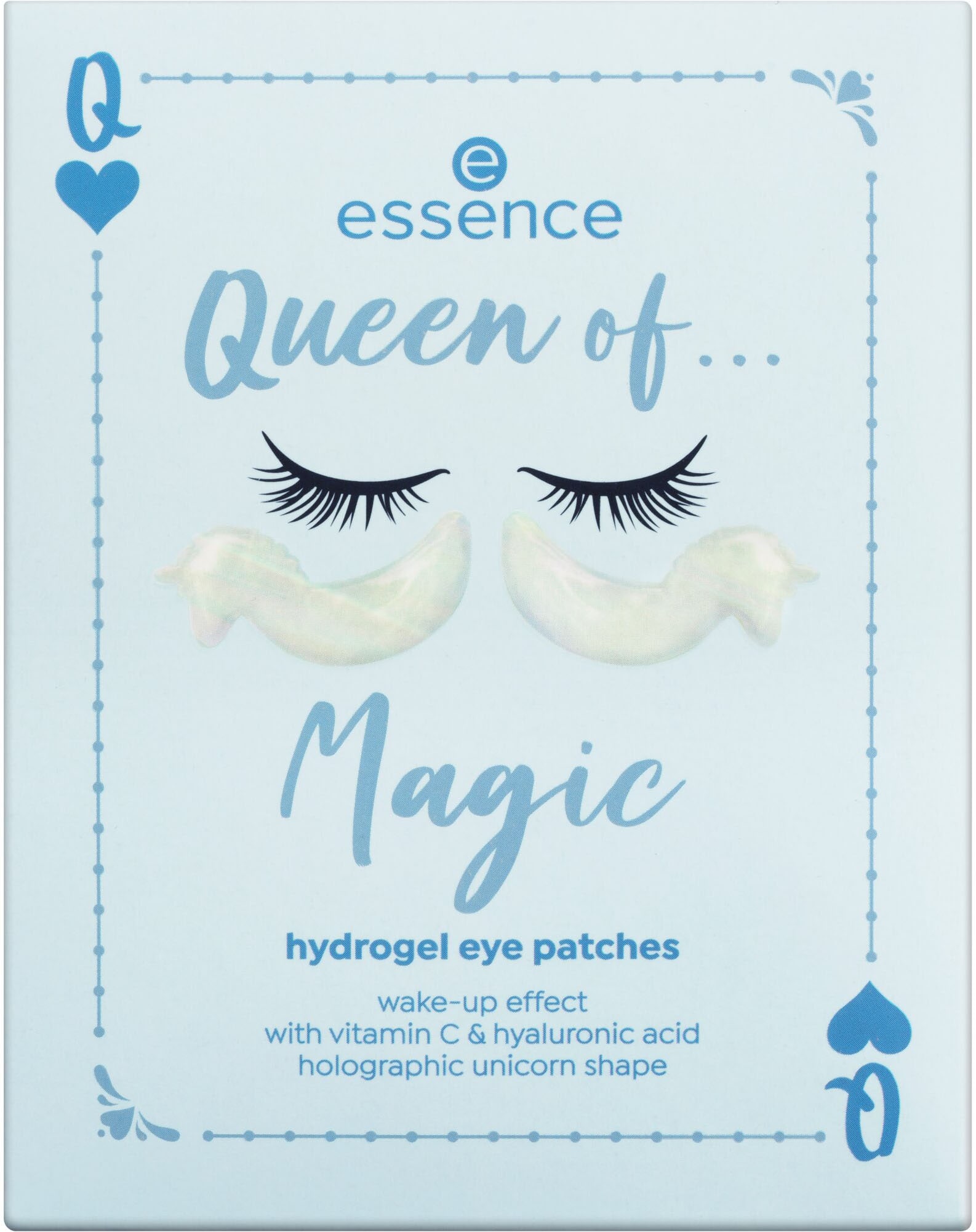 Essence Augenpflege-Set »Queen of... hydrogel eye patches«, (Set, 4 tlg.)