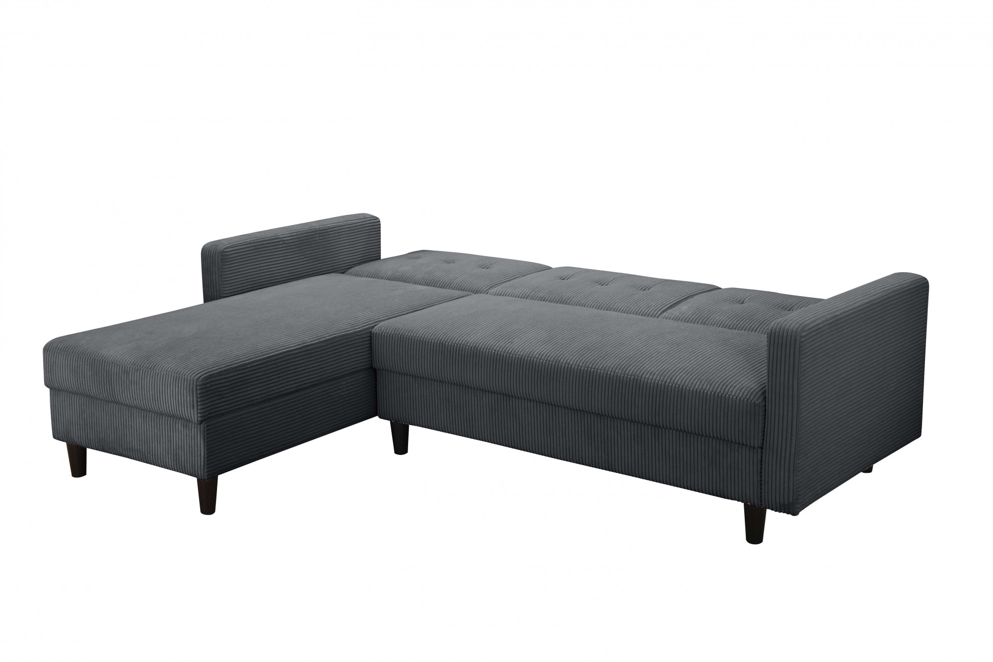 Dorel Home Ecksofa »Hartford II«, mit Bettfunktion und Stauraum, Recamiere beidseitig montierbar