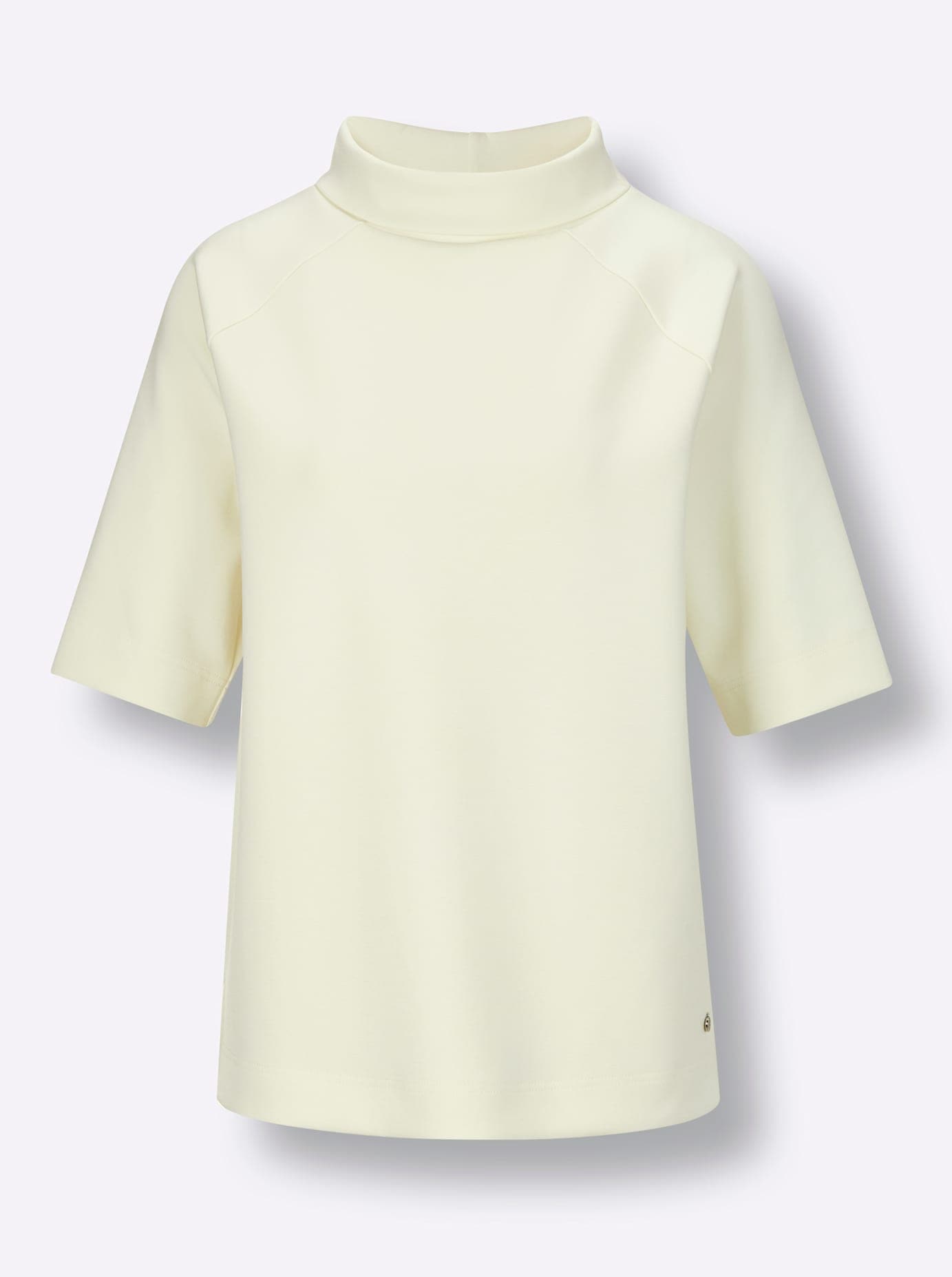 CREATION L PREMIUM Stehkragenshirt »Modal-Mix-Shirt«, (1 tlg.)