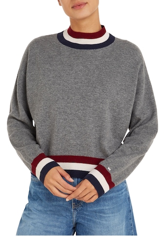 TOMMY HILFIGER Megztinis »GS WOOL CASHMERE MOCK-NK SW...