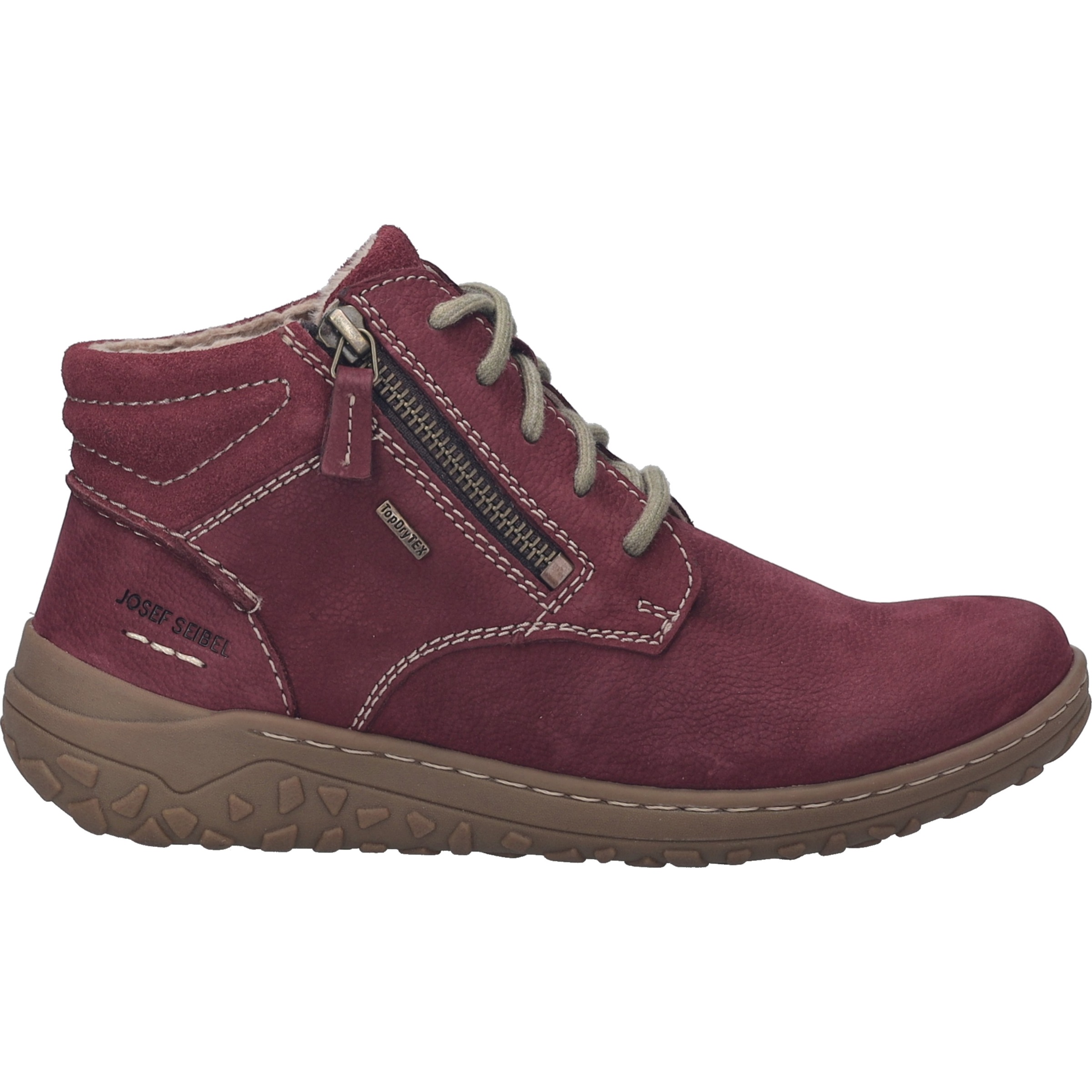 Josef Seibel Schnürschuh "Ruby 54, plum" günstig online kaufen
