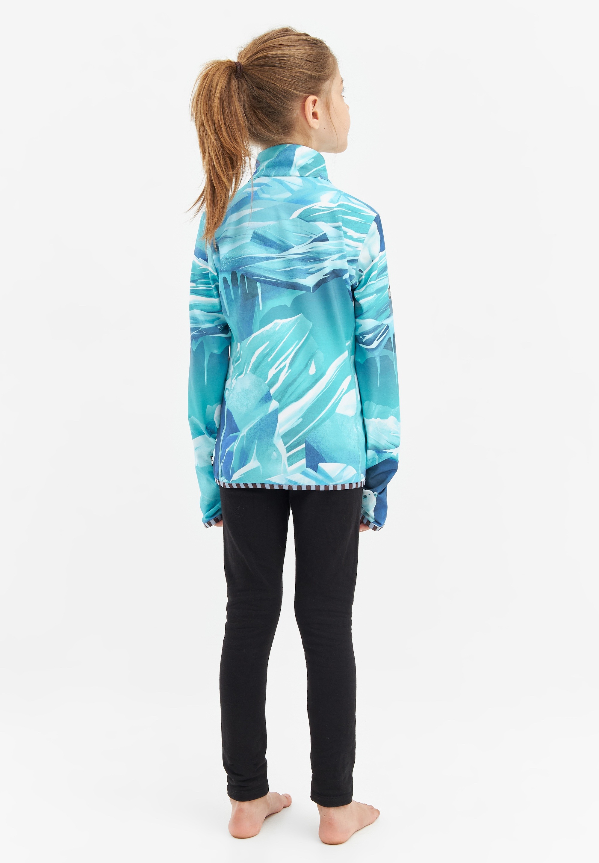 WeeDo Langarmshirt »ICE«, Feuchtigkeitsregulierendes Funktionsshirt für Kinder