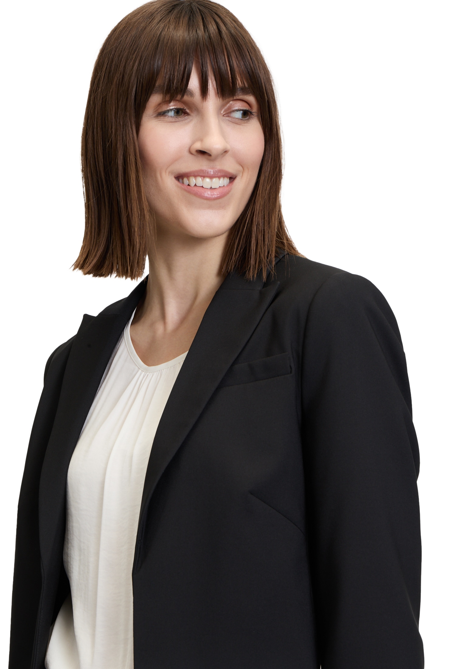 Betty Barclay Jackenblazer »Betty Barclay Kurzblazer mit 3/4 Arm«, Material