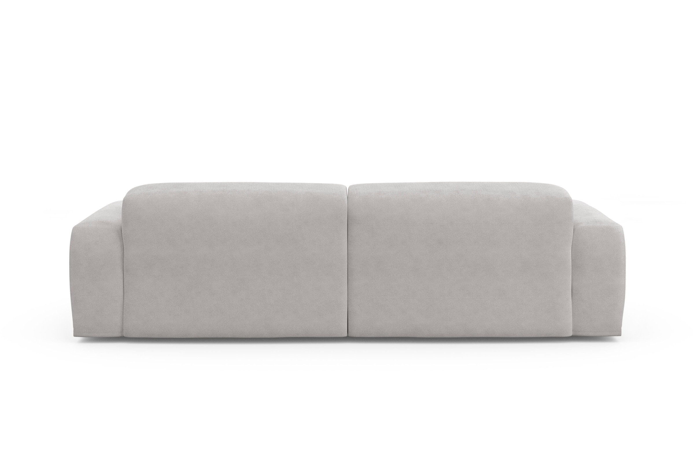 TRENDMANUFAKTUR Ecksofa »Braga, mit hochwertigem Kaltschaum, L-Form, in Cord erhältlich«, (2 St.), modernes Sofa, Couch mit hohem Sitzkomfort, 255/72/160 cm (B/H/T)