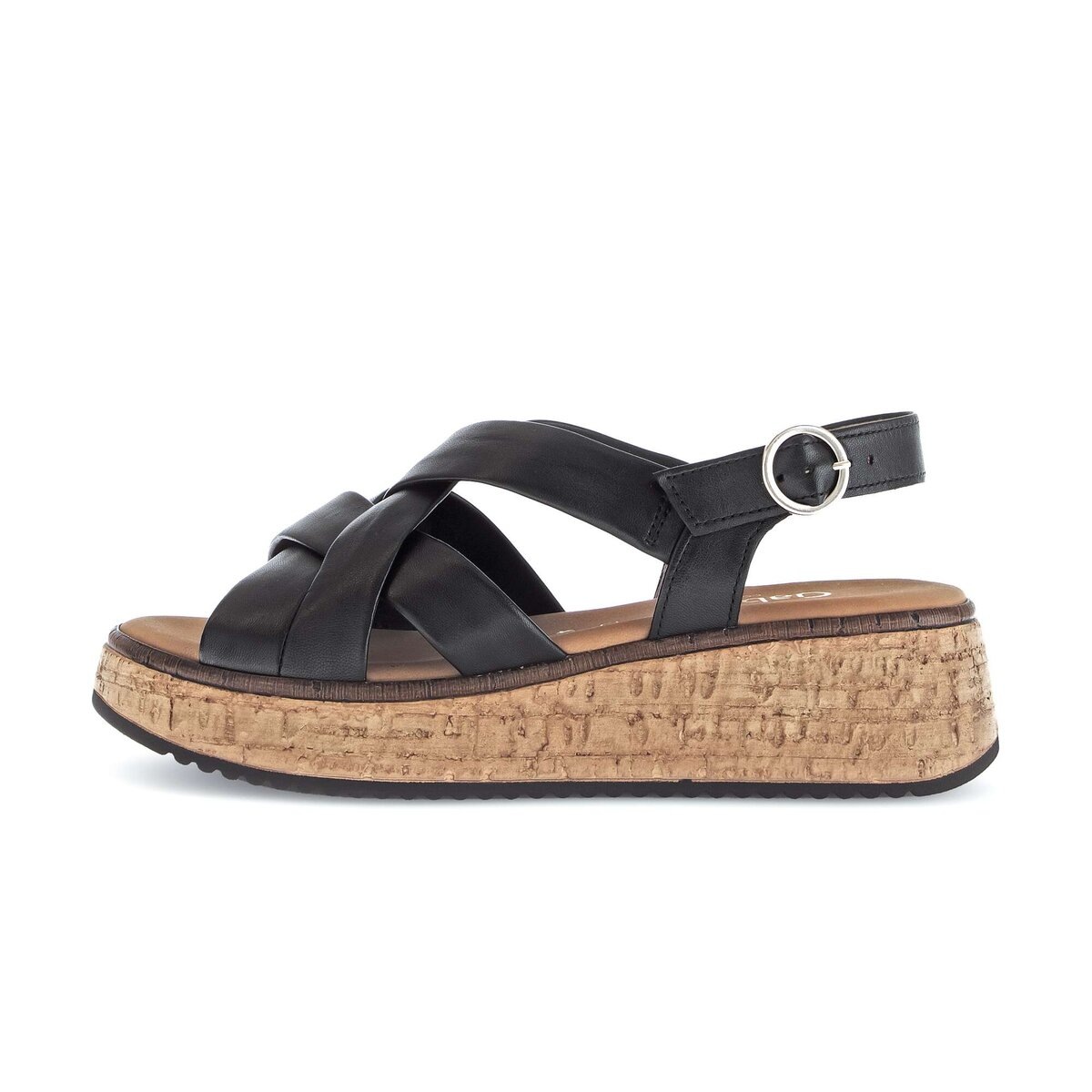 Gabor Plateausandaletten "Plateau Sandale Glattleder" günstig online kaufen