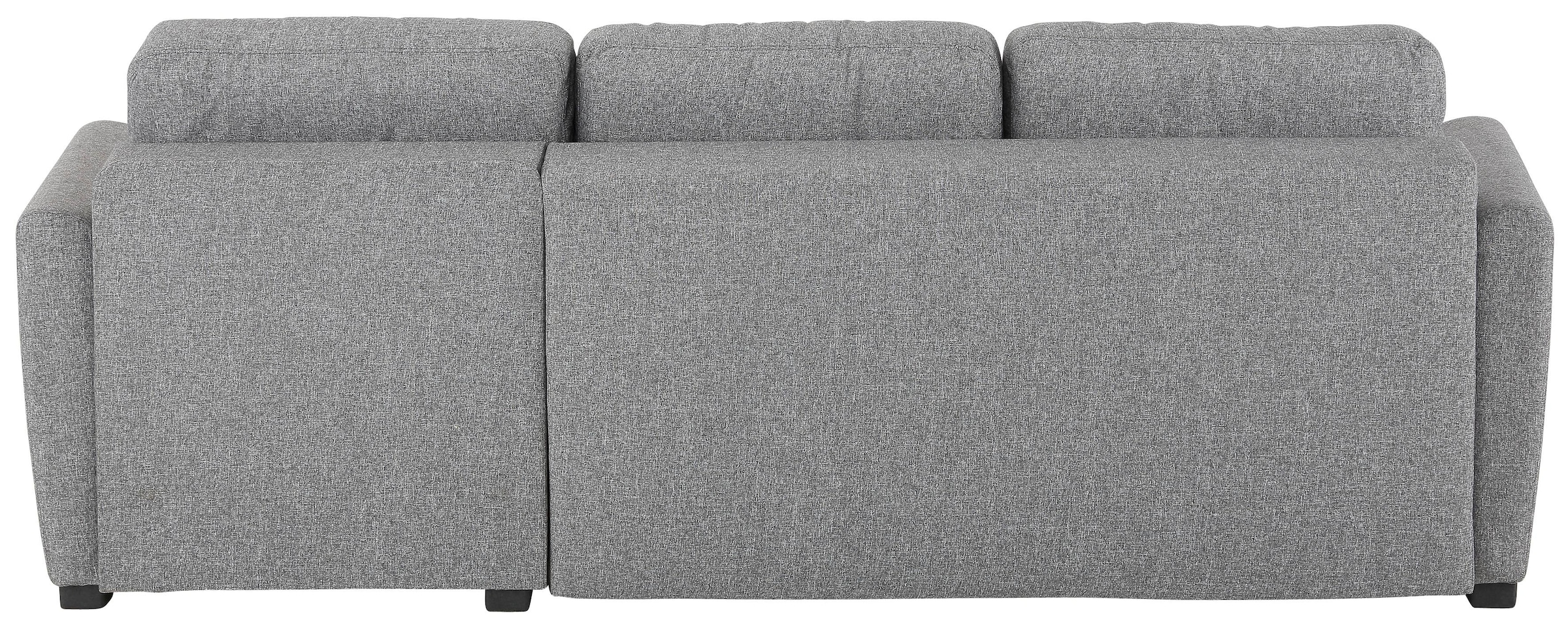Home affaire Ecksofa »Quin L-Form«, mit Bettfunktion, Bettkasten und Zierkissen, mit Federkern