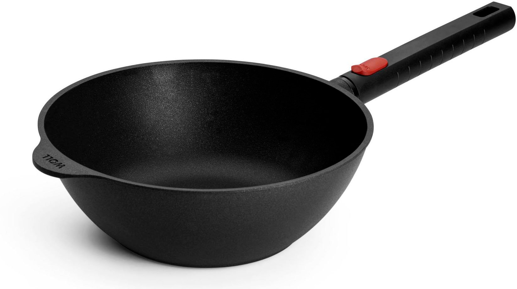 WOLL MADE IN GERMANY Wok »Logic XR«, Aluminiumguss, Ø 24, inkl. Deckel und Wok-Wender, Induktion