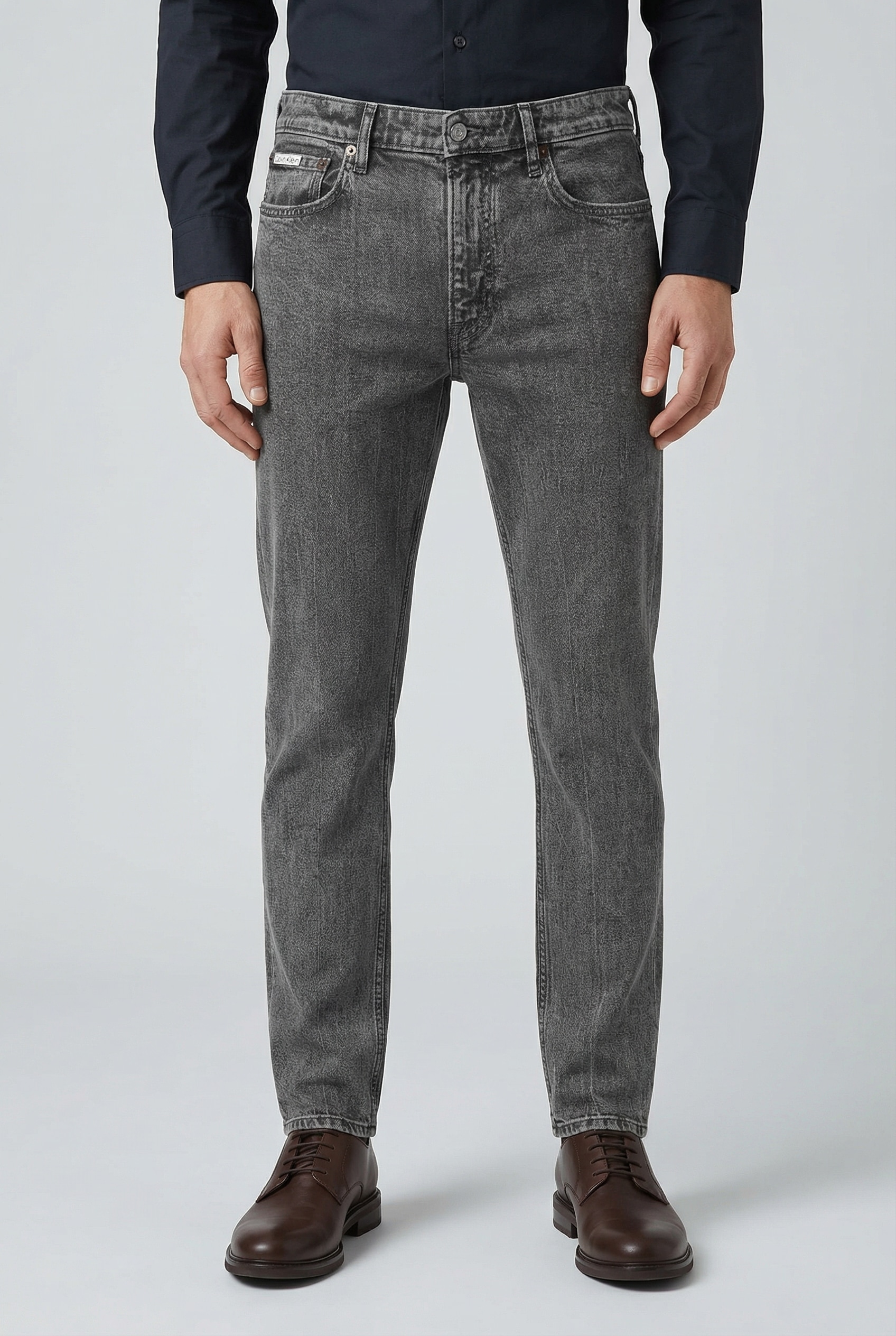 Calvin Klein Jeans Slim-fit-Jeans "SLIM TAPER" mit Markenlabel günstig online kaufen