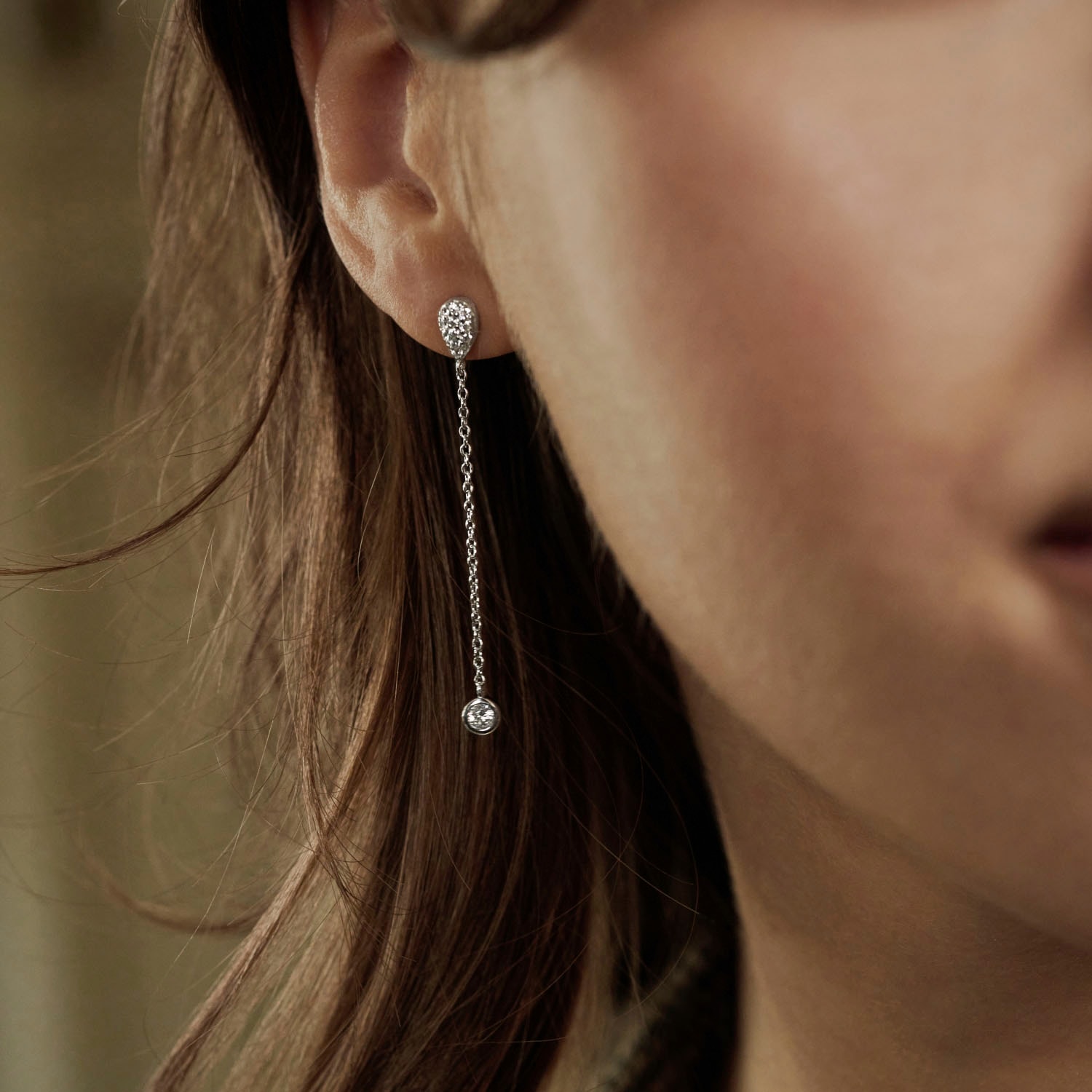 Amor Paar Ohrstecker »2039101« mit Zirkonia (synth.)