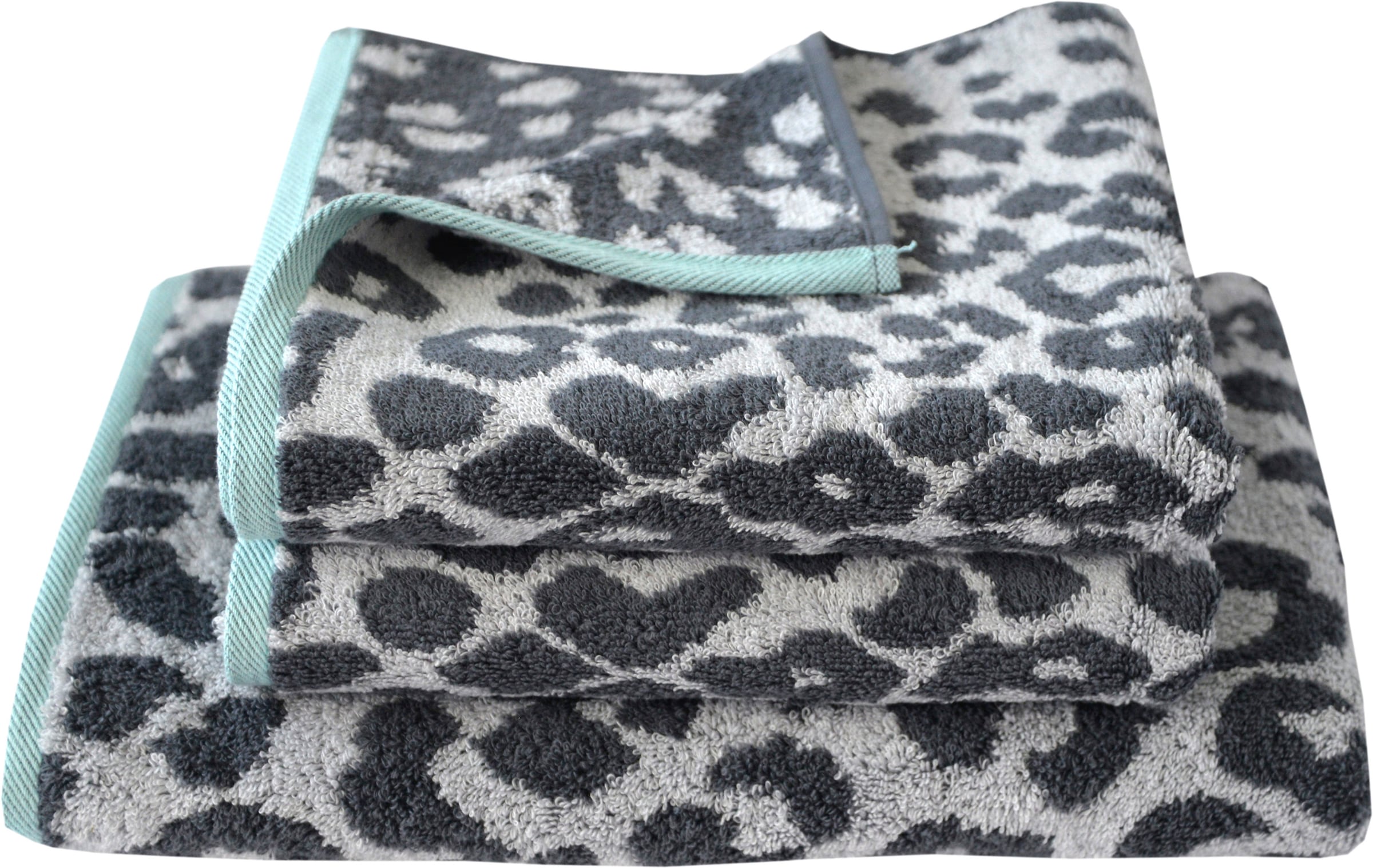 Dyckhoff Handtücher "Cool Mint Leo" Made in Germany, weich und flauschig