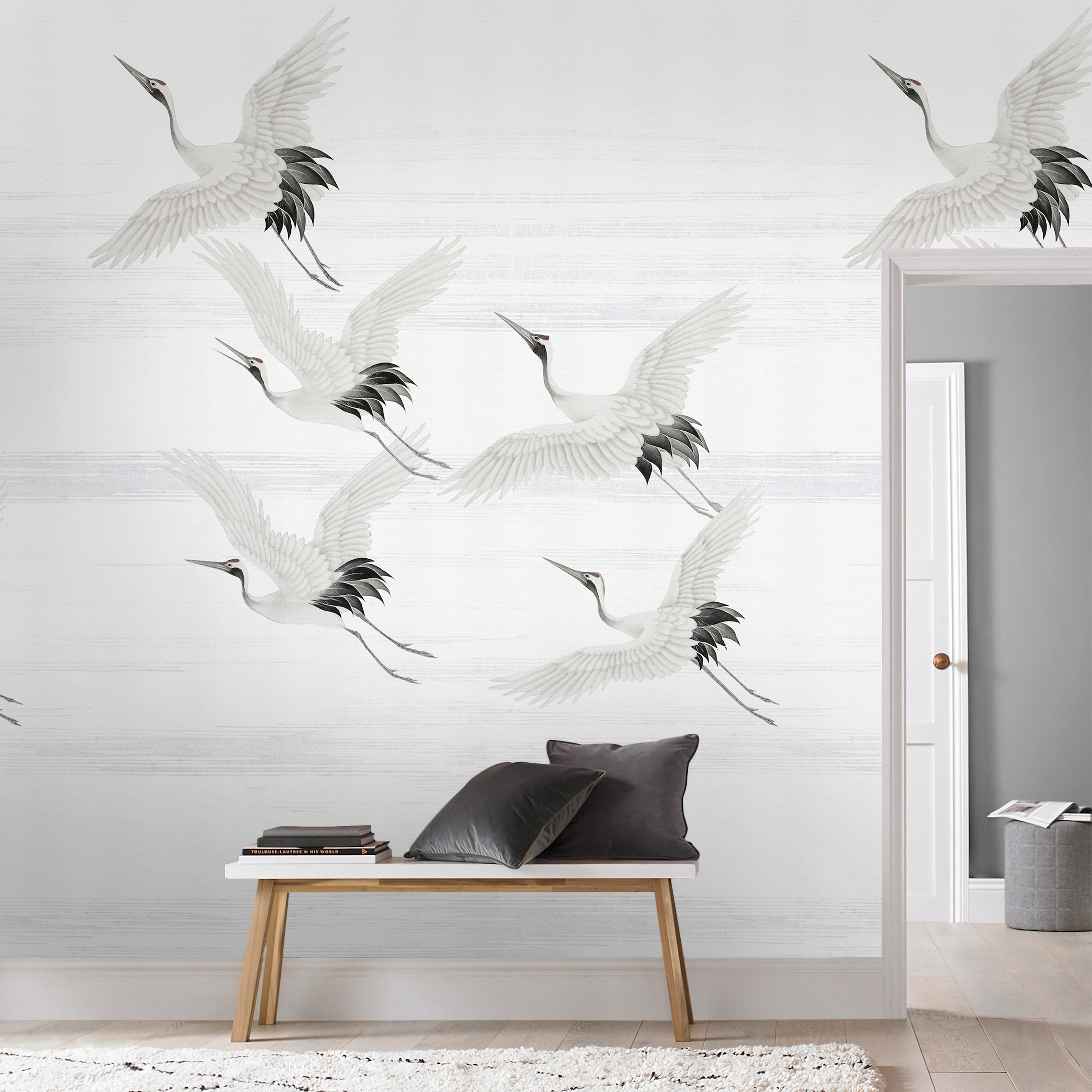 Art for the home Fototapete »Kran«