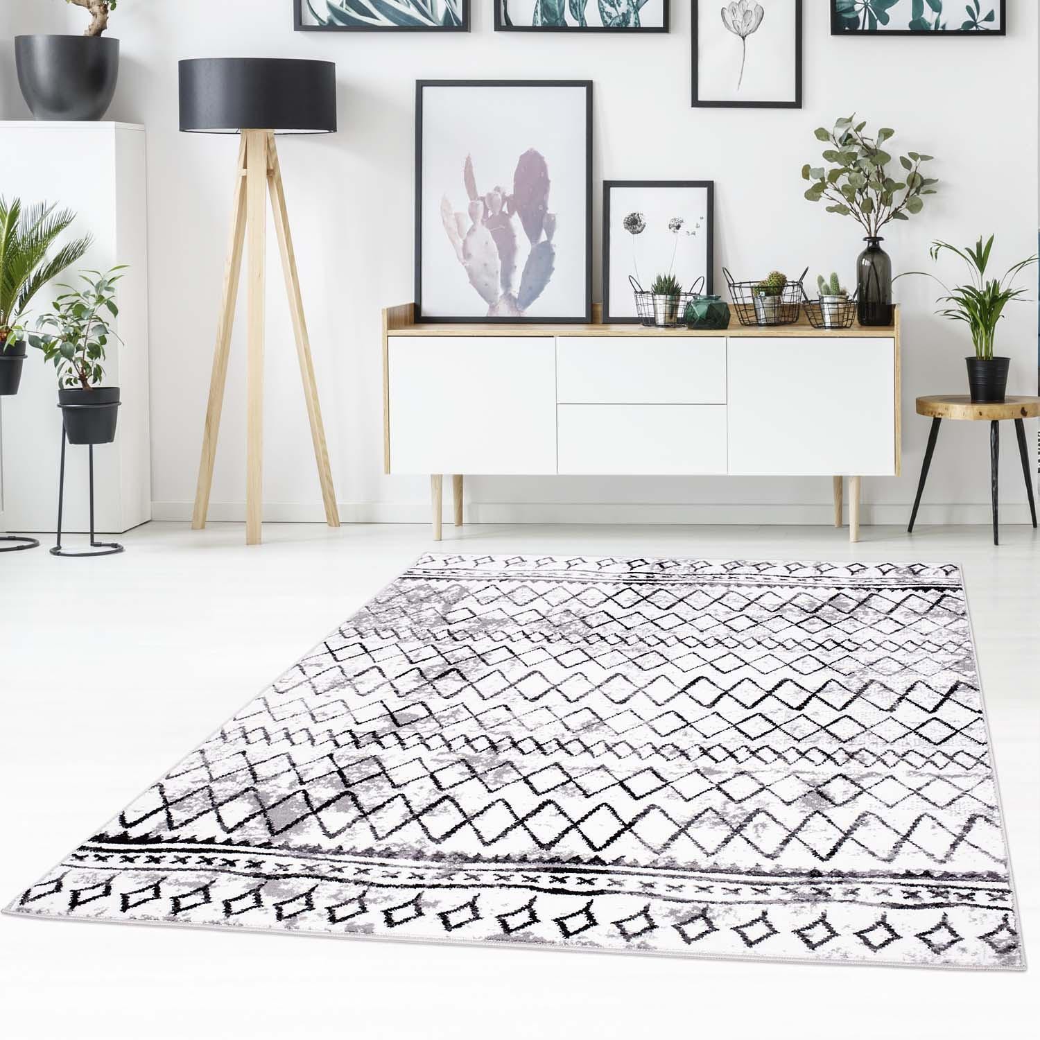 Carpet City Teppich "Timeless 7547" rechteckig 6 mm Höhe Kurzflor, Modern, günstig online kaufen