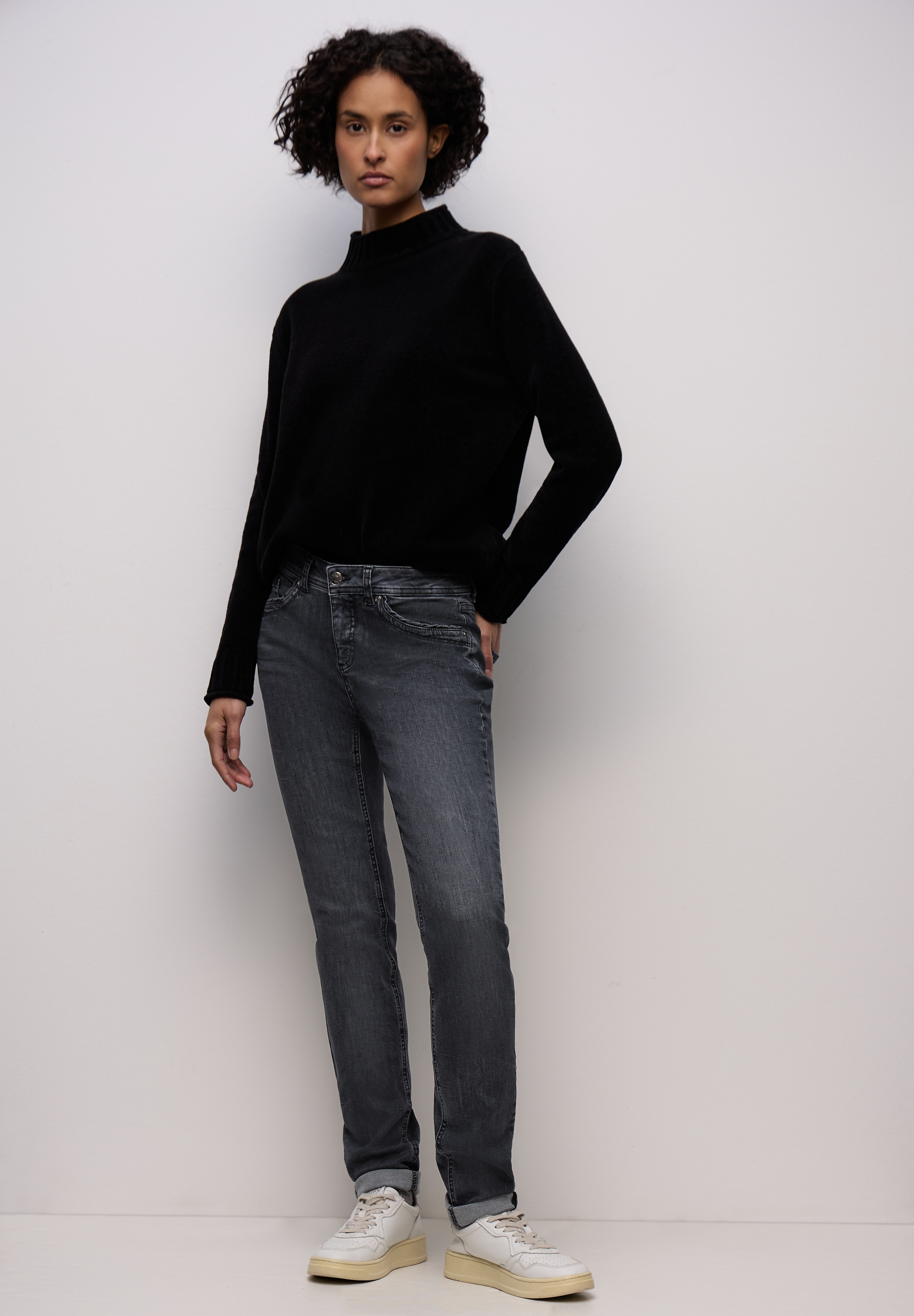 STREET ONE Slim-fit-Jeans 5-Pocket-Style