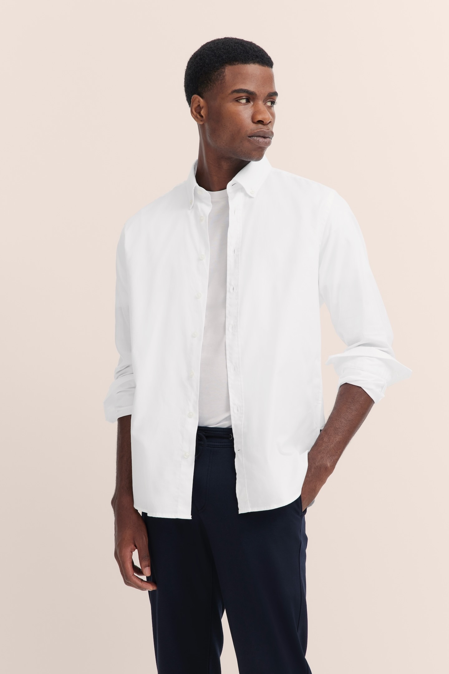 bugatti Langarmhemd "Button-Down" Oxford Modern Fit günstig online kaufen