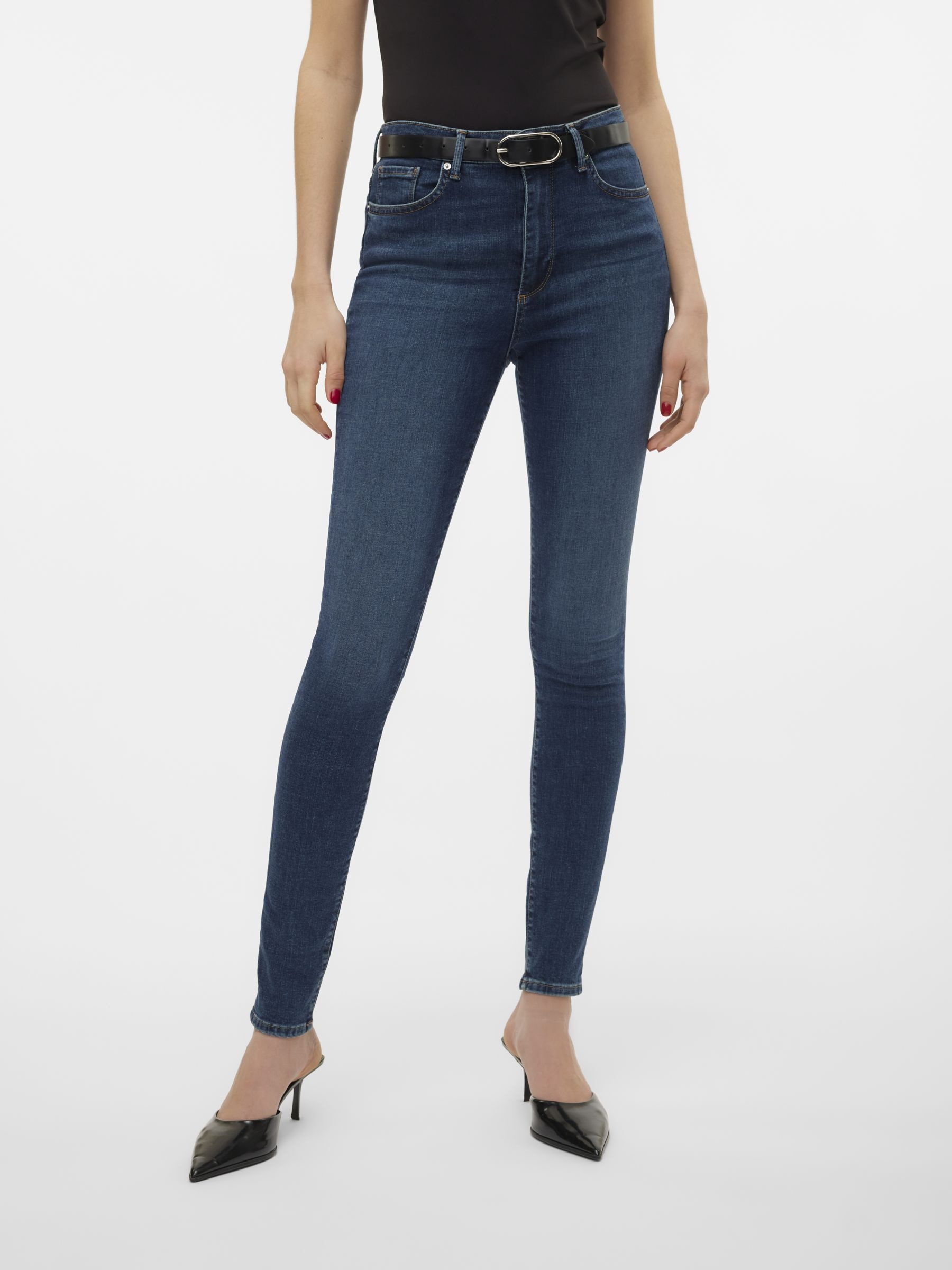 Vero Moda Skinny-fit-Jeans "VMSOPHIA HR SKINNY JEANS RI390 GA NOOS"