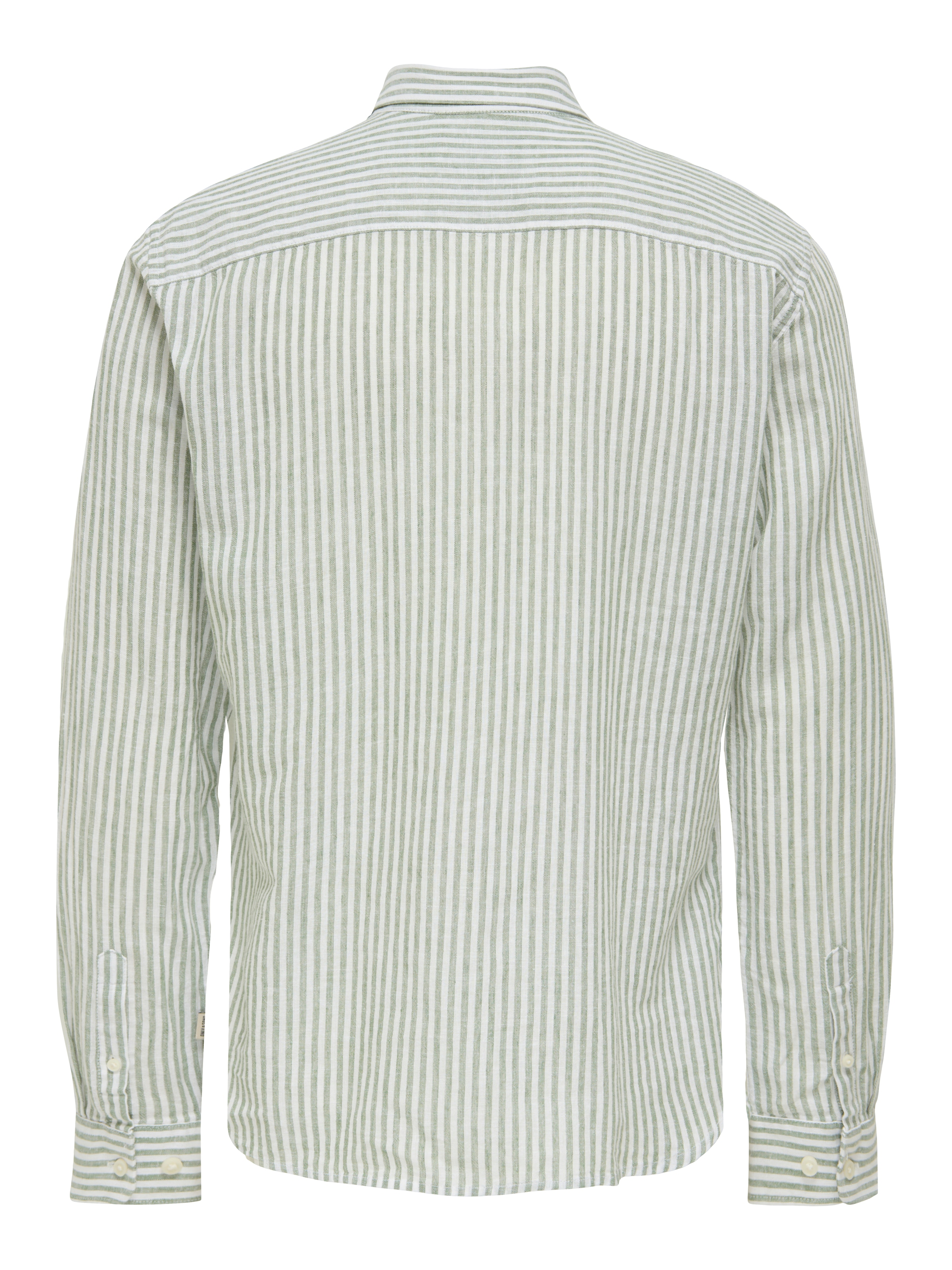 ONLY & SONS Kurzarmhemd »ONSCAIDEN LS STRIPE LINEN SHIRT 660 NOOS«