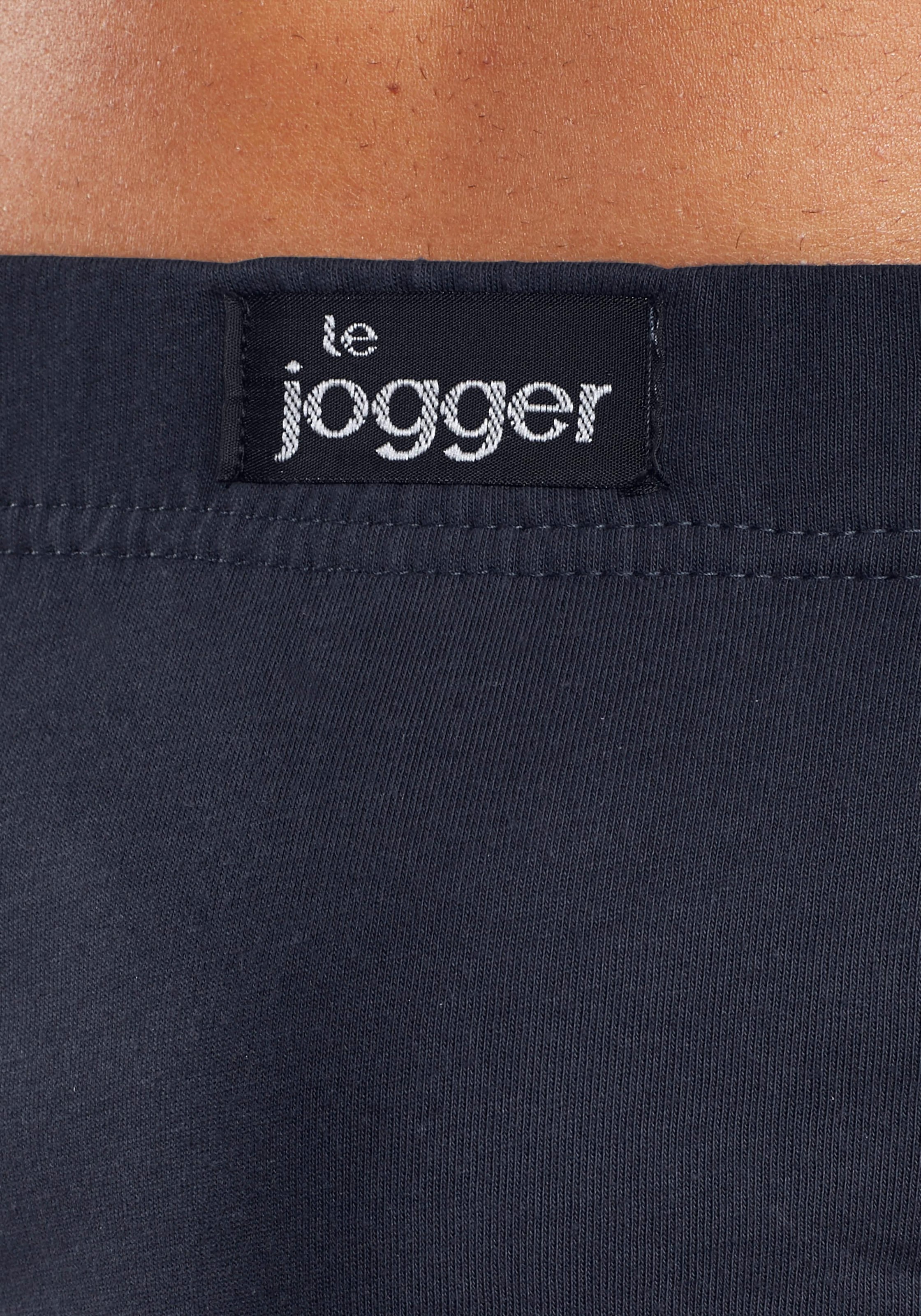 le jogger® Slip, (Packung, 6 St.), mit kontrastfarbenen Highlights