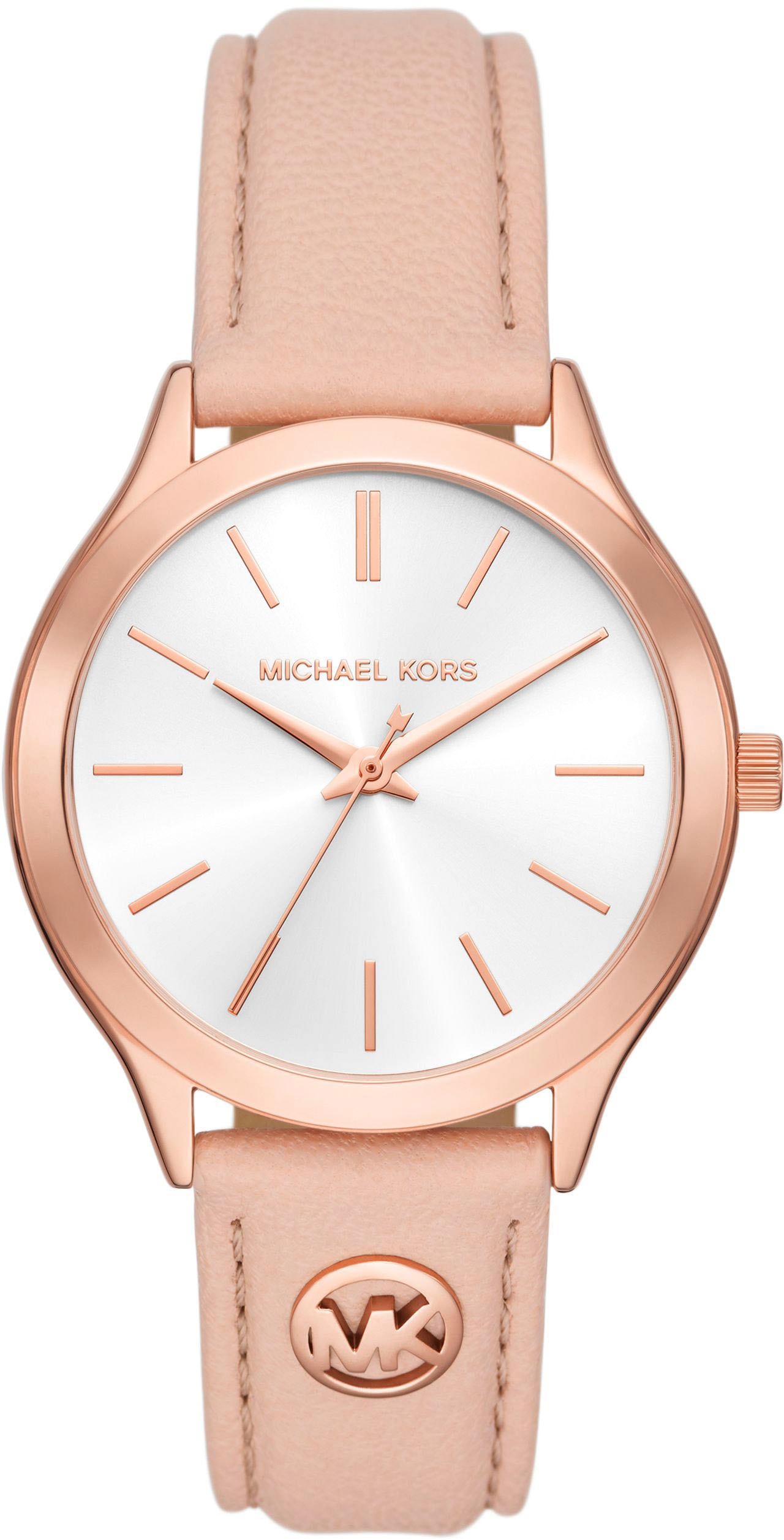 MICHAEL KORS Quarzuhr »SLIM RUNWAY«, Armbanduhr, Damenuhr, analog