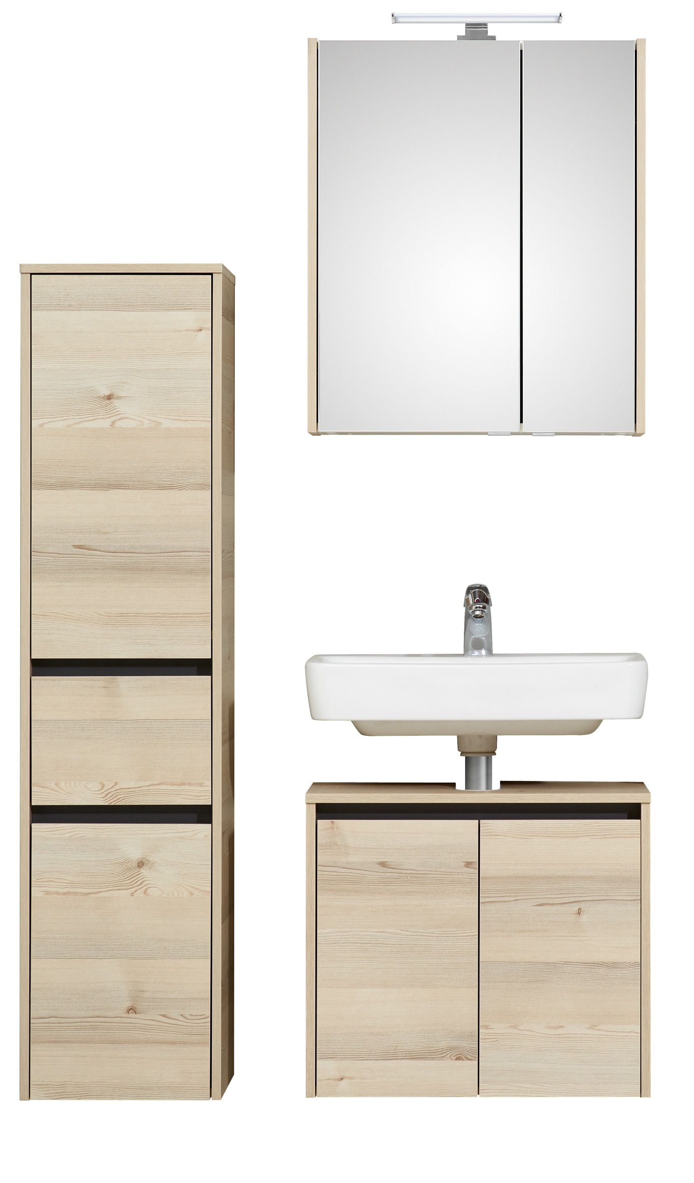 Saphir Badmöbel-Set "Quickset 393" Komplett-Set, 3 Stk. tlg. günstig online kaufen