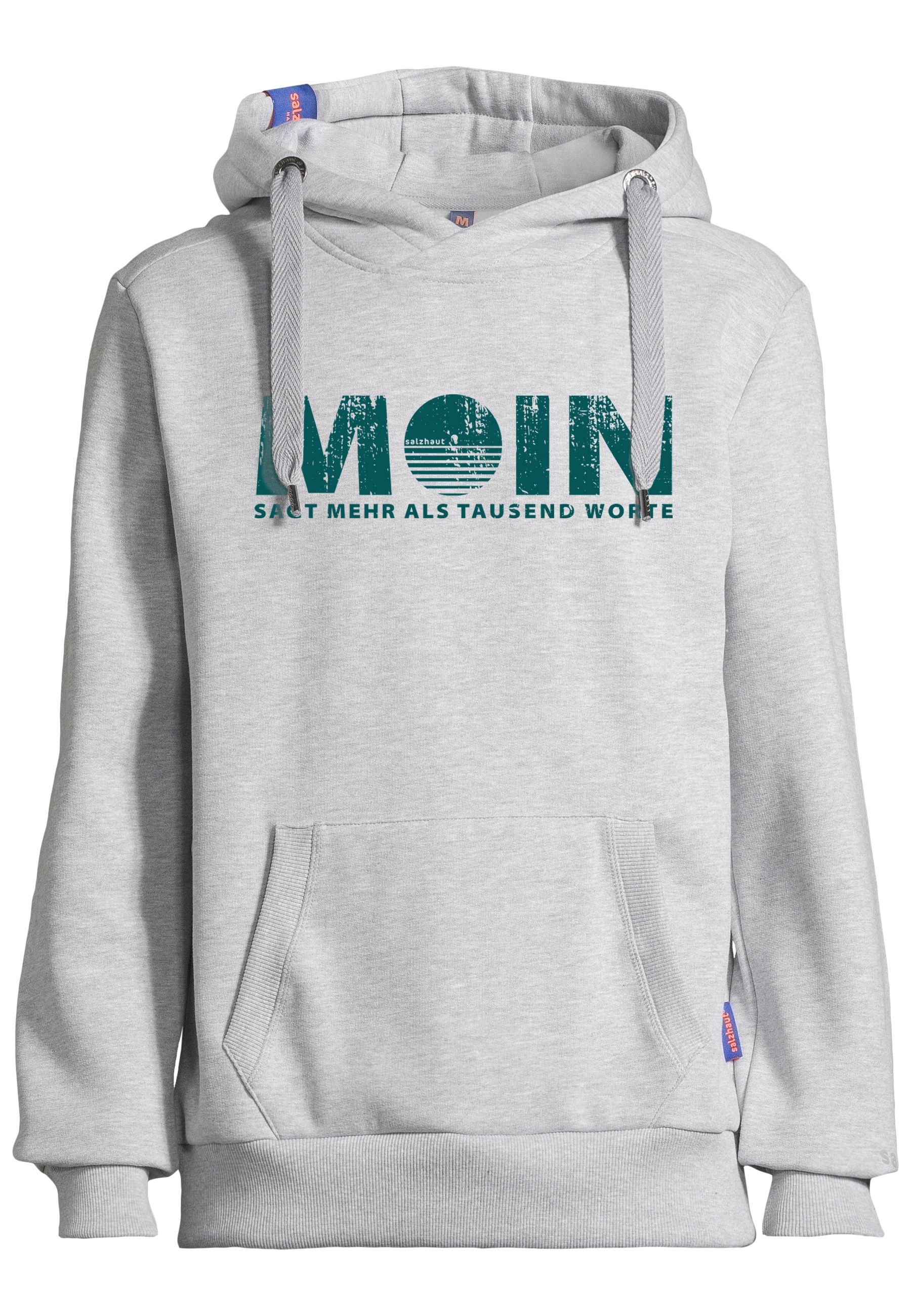 salzhaut Kapuzenpullover "Hoodie HEFF - MOIN sagt mehr als tausend Worte"