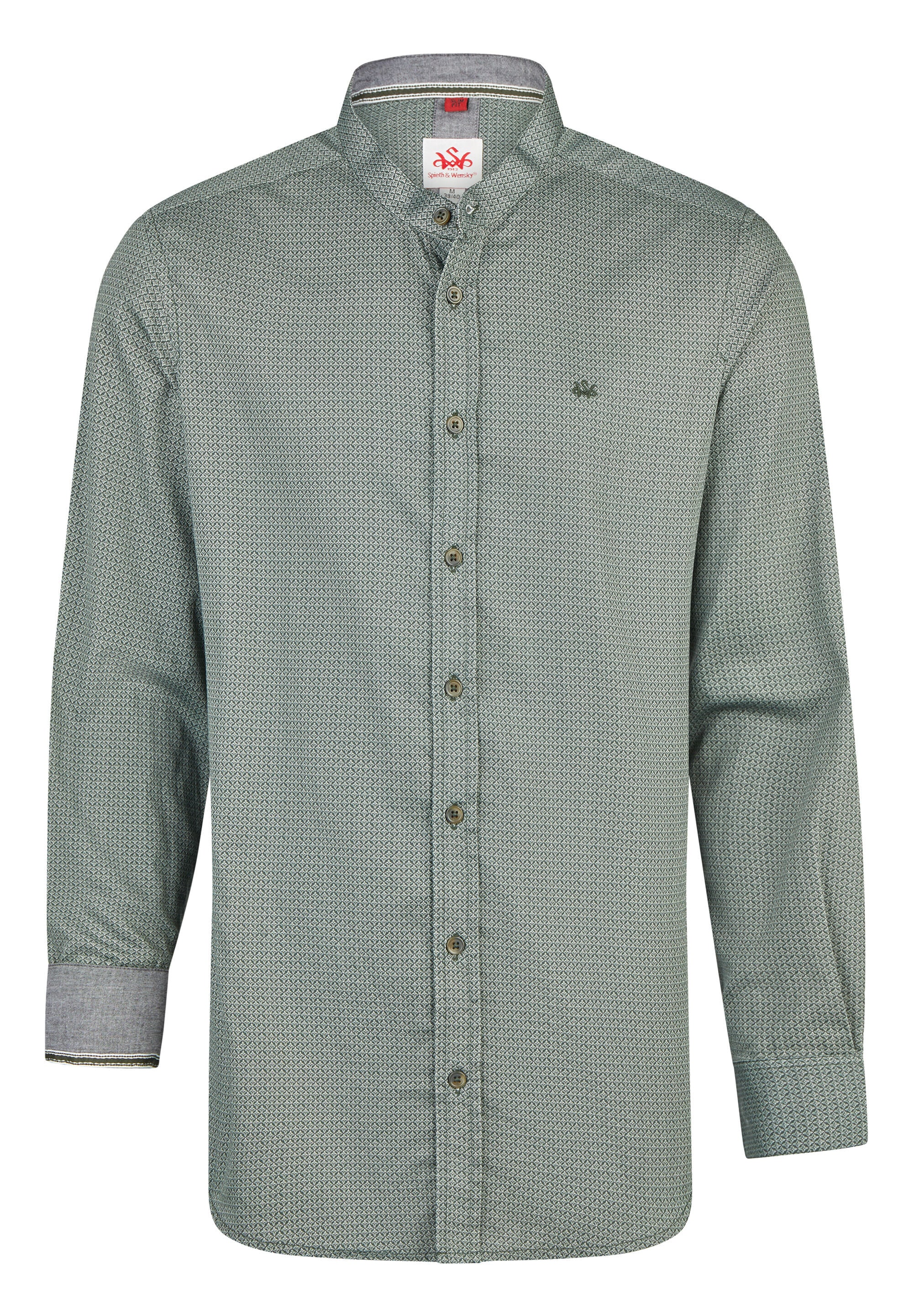 Spieth & Wensky Trachtenhemd "Spieth & Wensky Hemd Krugdorf" mit Slim-Fit Passform