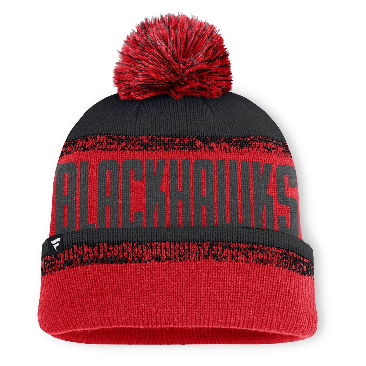 Fanatics Bommelmütze »Fanatics Mütze Chicago Blackhawks Thrive Cuffed Pom Beanie«