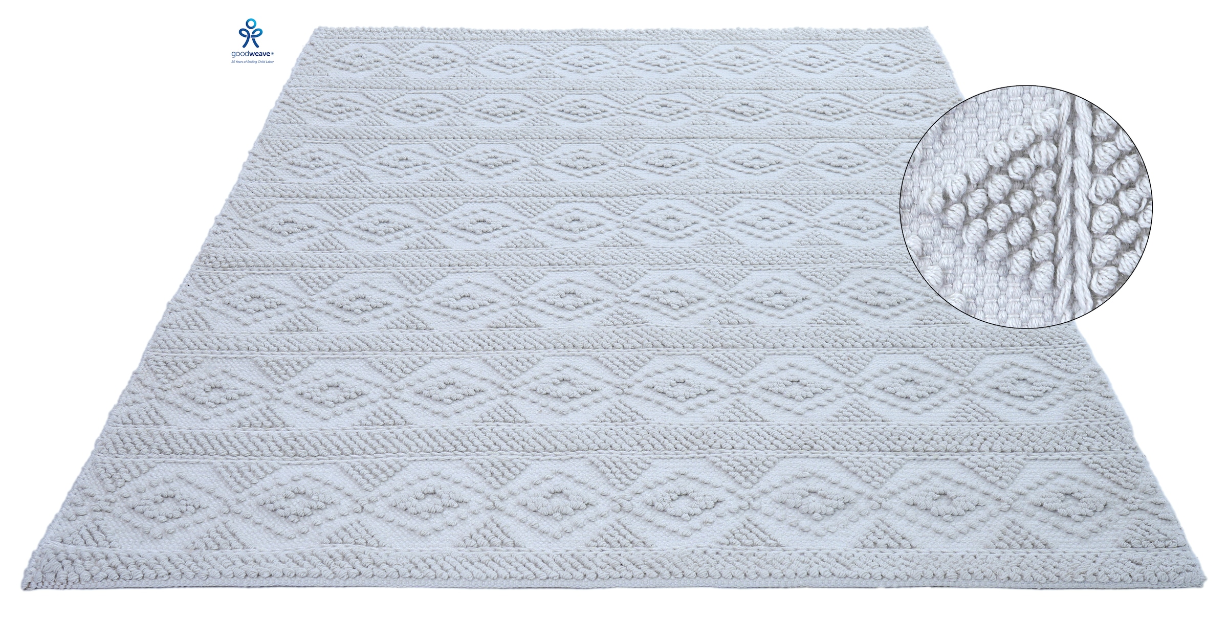 my home Teppich "Tornio, in Woll-Optik auch für Balkon und Terrasse, Boho" günstig online kaufen