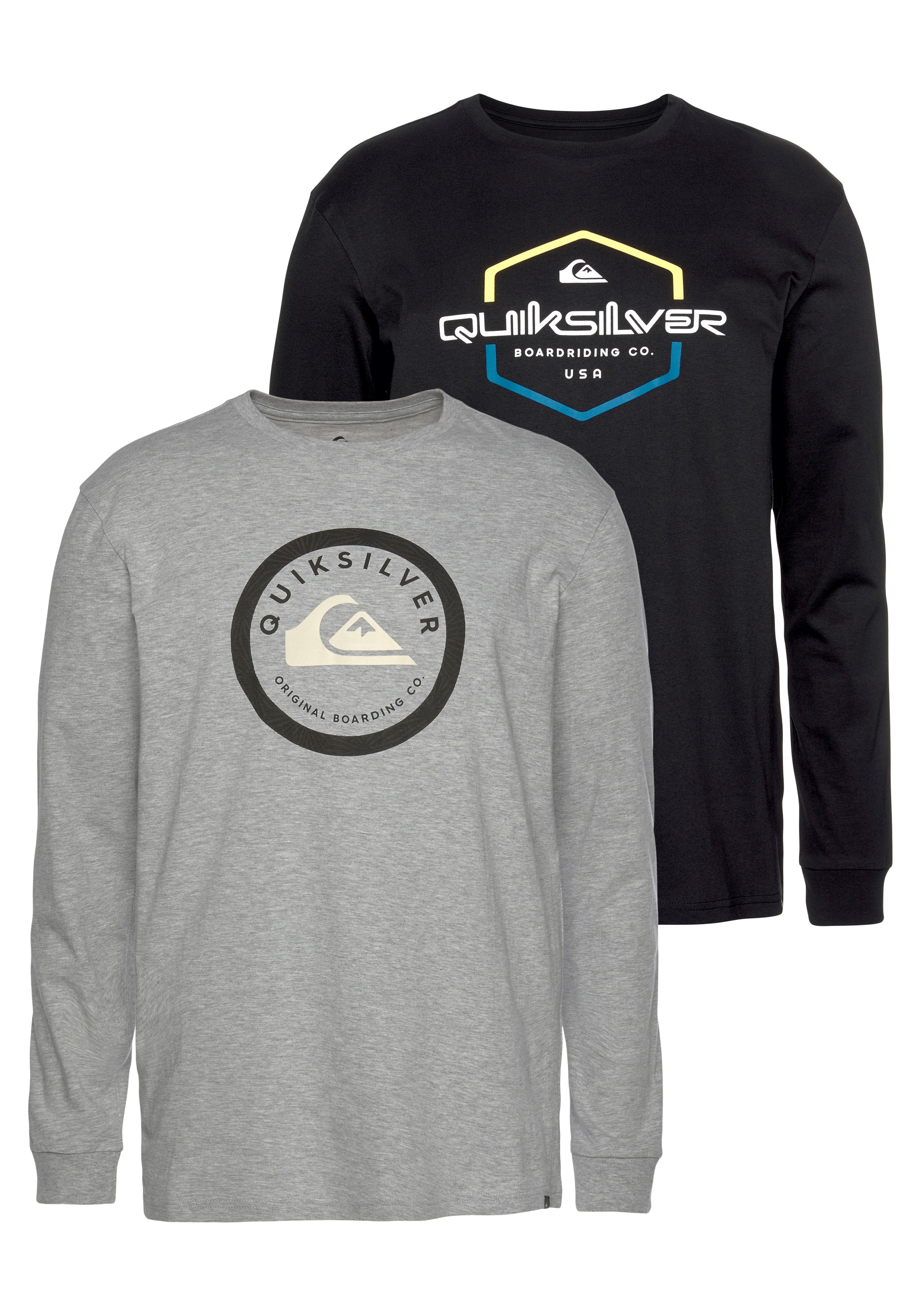 Quiksilver Langarmshirt »PRIDE AND NATIVE LS TEE PACK«, (Packung, 2er-Pack) kaufen