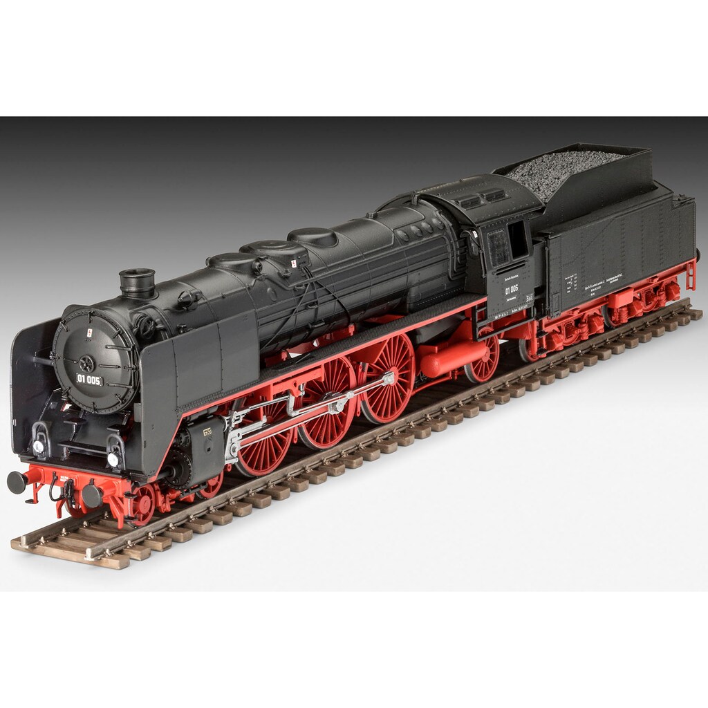 Revell® Modellbausatz »H0 Schnellzuglokomotive BR01 & Tender 2'2' T32«, 1:87