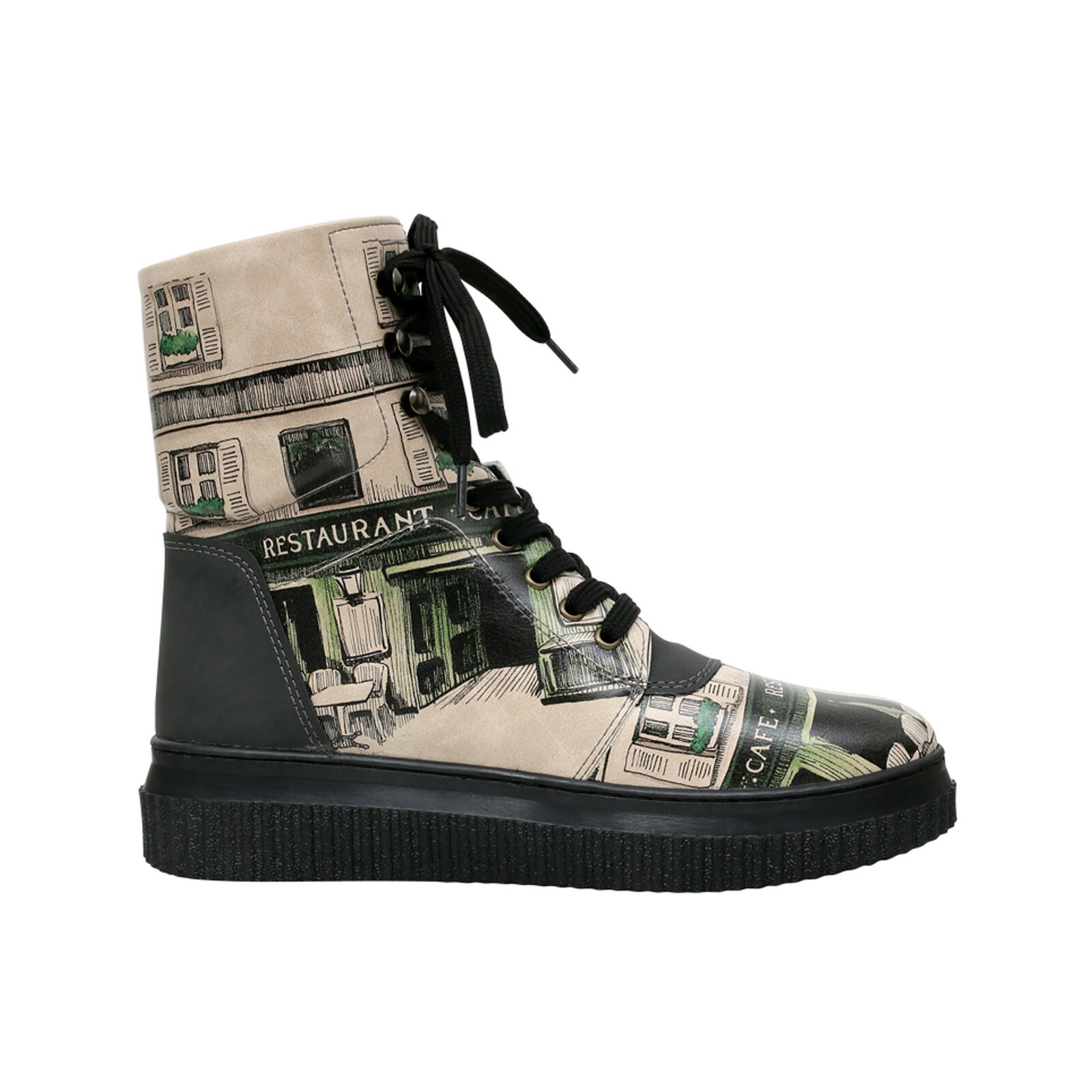 DOGO Schnürboots »Damen Future Boots La Vie Parisienne Vegan Damen Boots / female«, Vegan