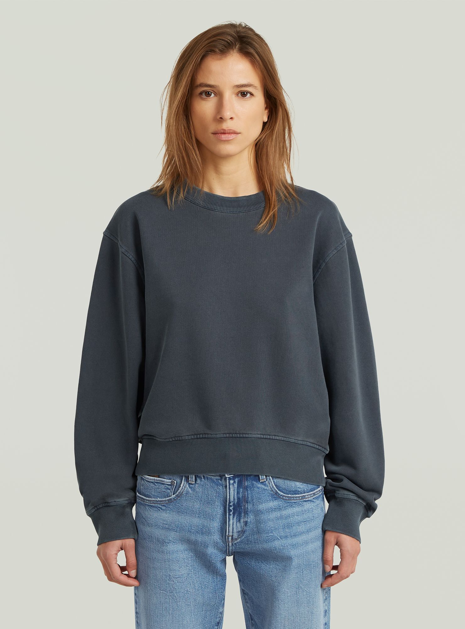 G-STAR Longpullover "Washed Relaxed Sweater"