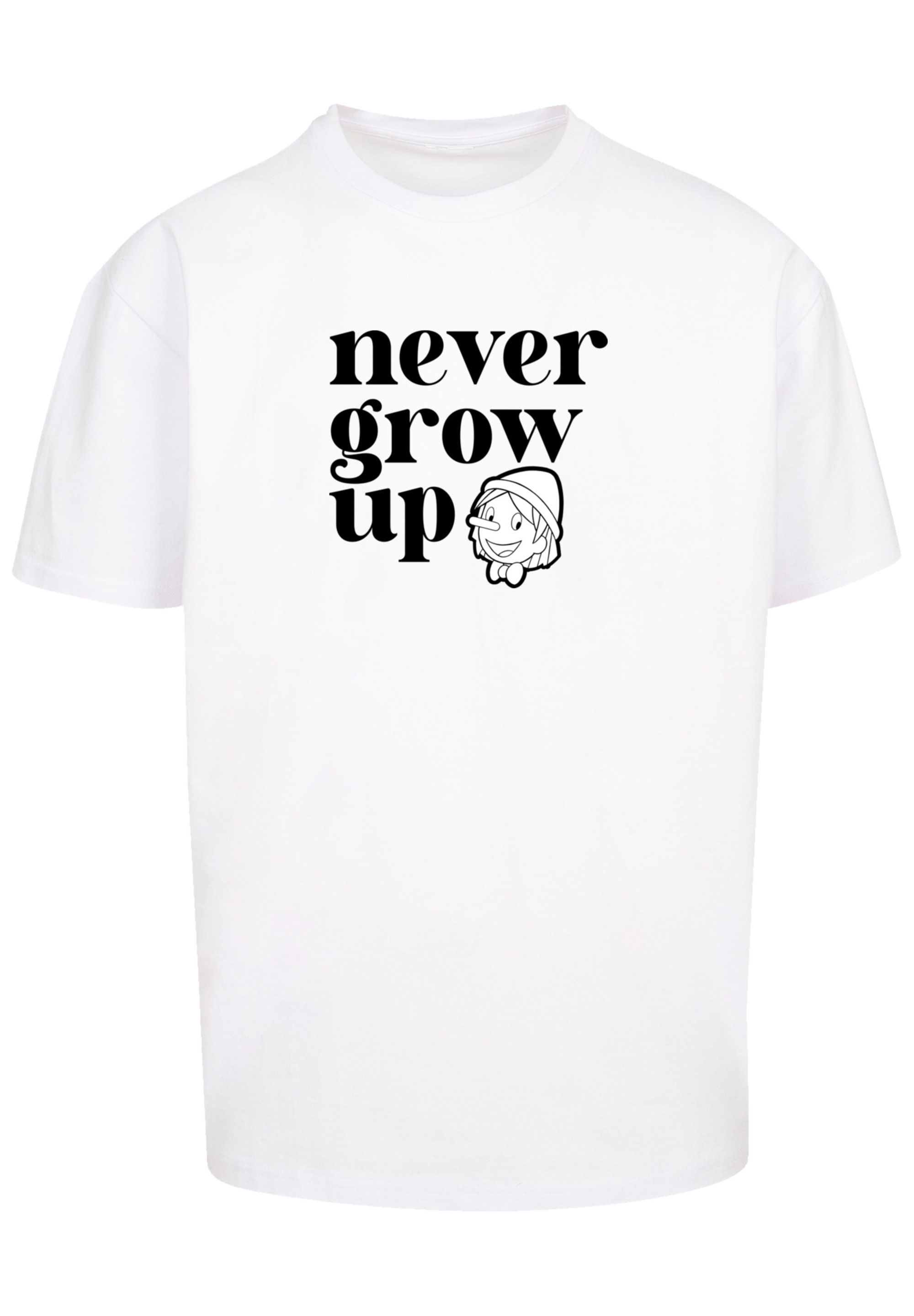 F4NT4STIC T-Shirt »Heroes of Childhood Pinocchio Never Grow Up«, Retro, Heroes of Childhood, TV Serie