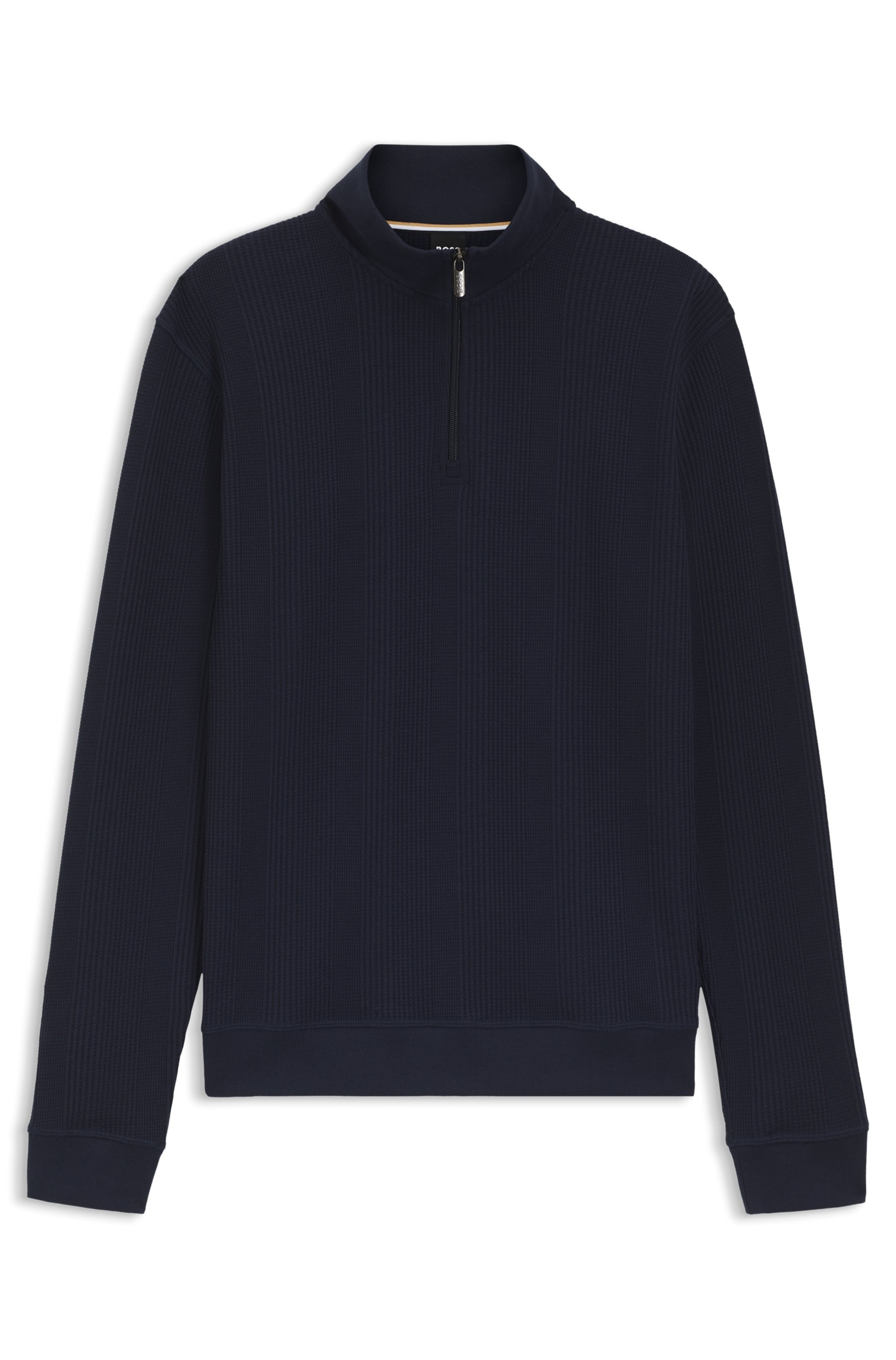 BOSS Sweatshirt »Structure 1/4 Zip«, mit Stehkragen
