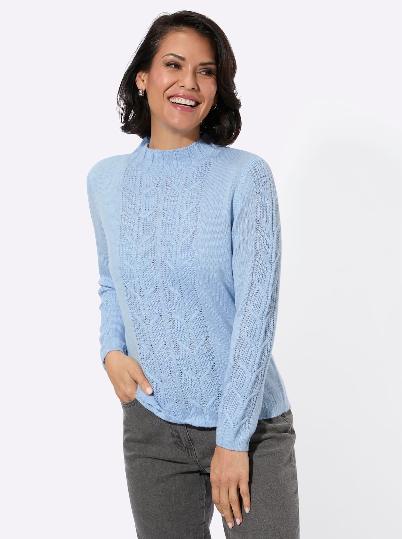 Casual Looks Stehkragenpullover "Stehkragen-Pullover"