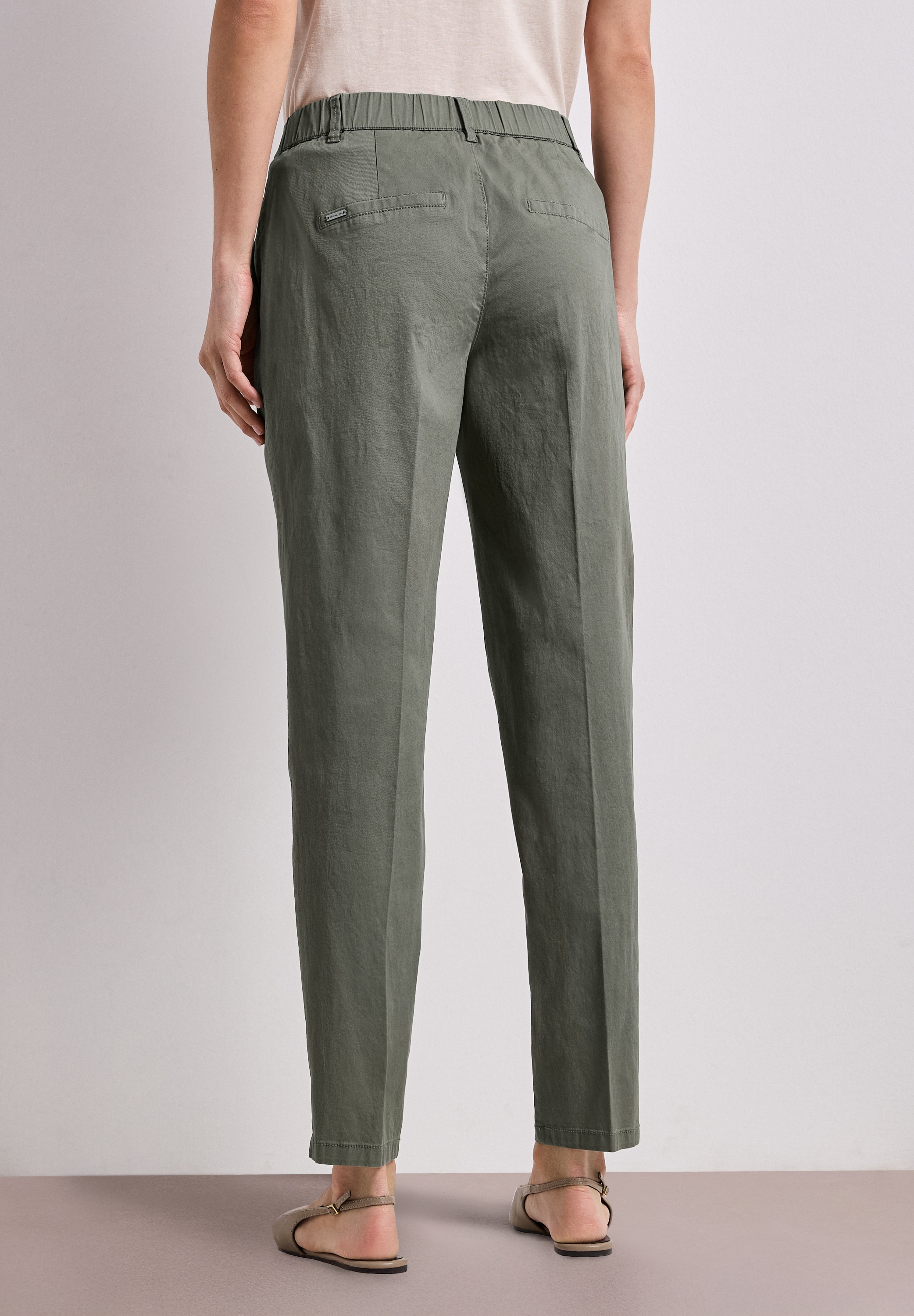 STREET ONE Chinohose  aus Twillstoff