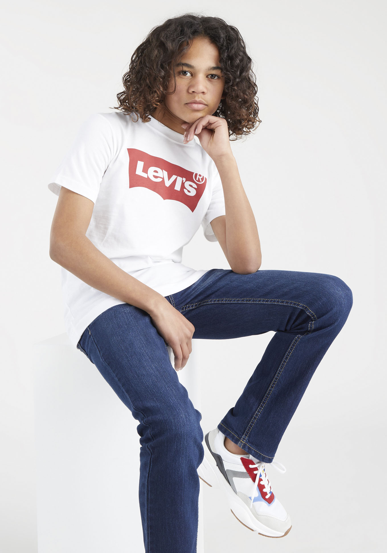 Thumbnail - Levis Kids T-Shirt "LVB BATWING TEE" for BOYS