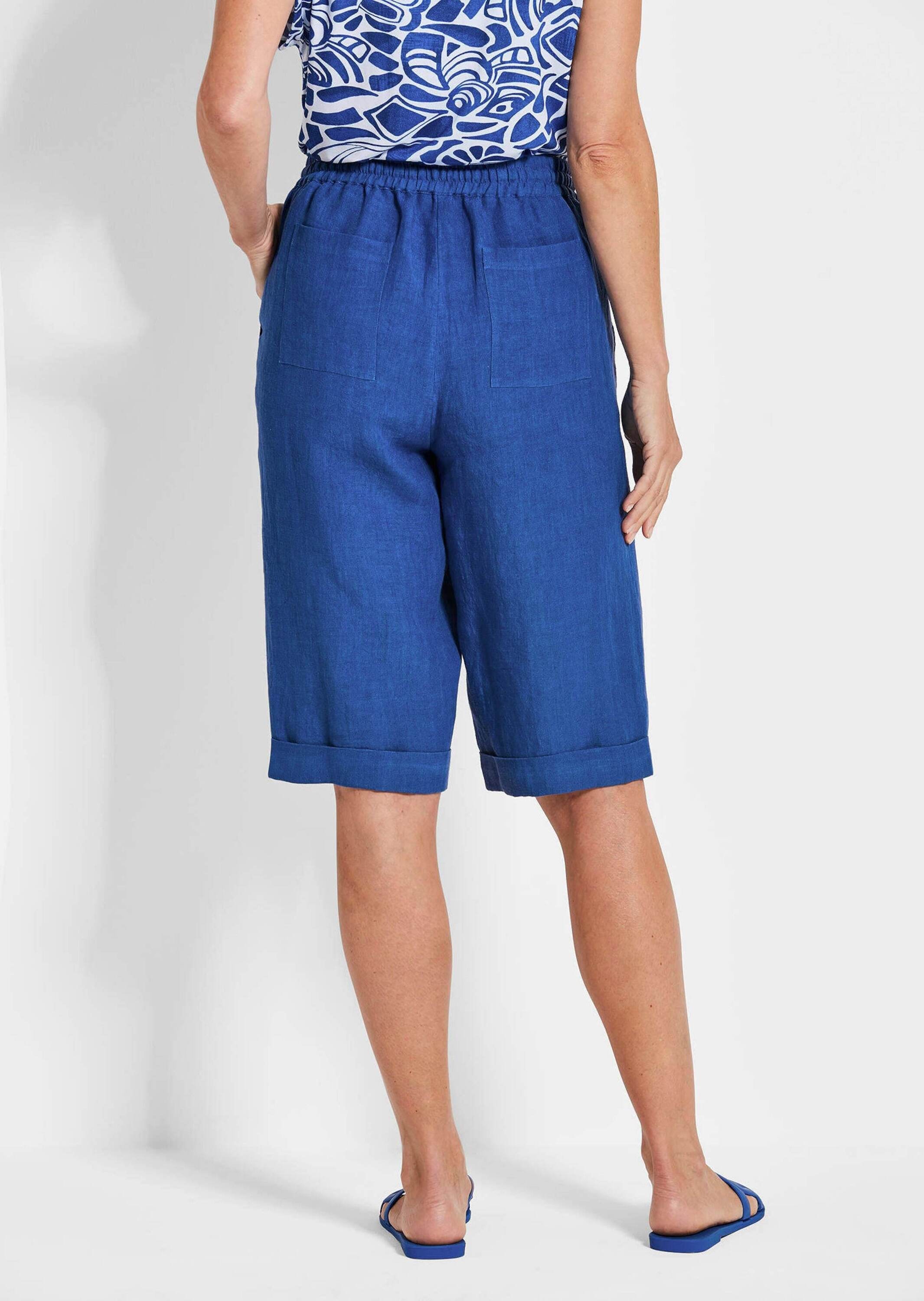 GOLDNER Schlupfhose »Kurzgröße Sportliche CARLA Midihose«