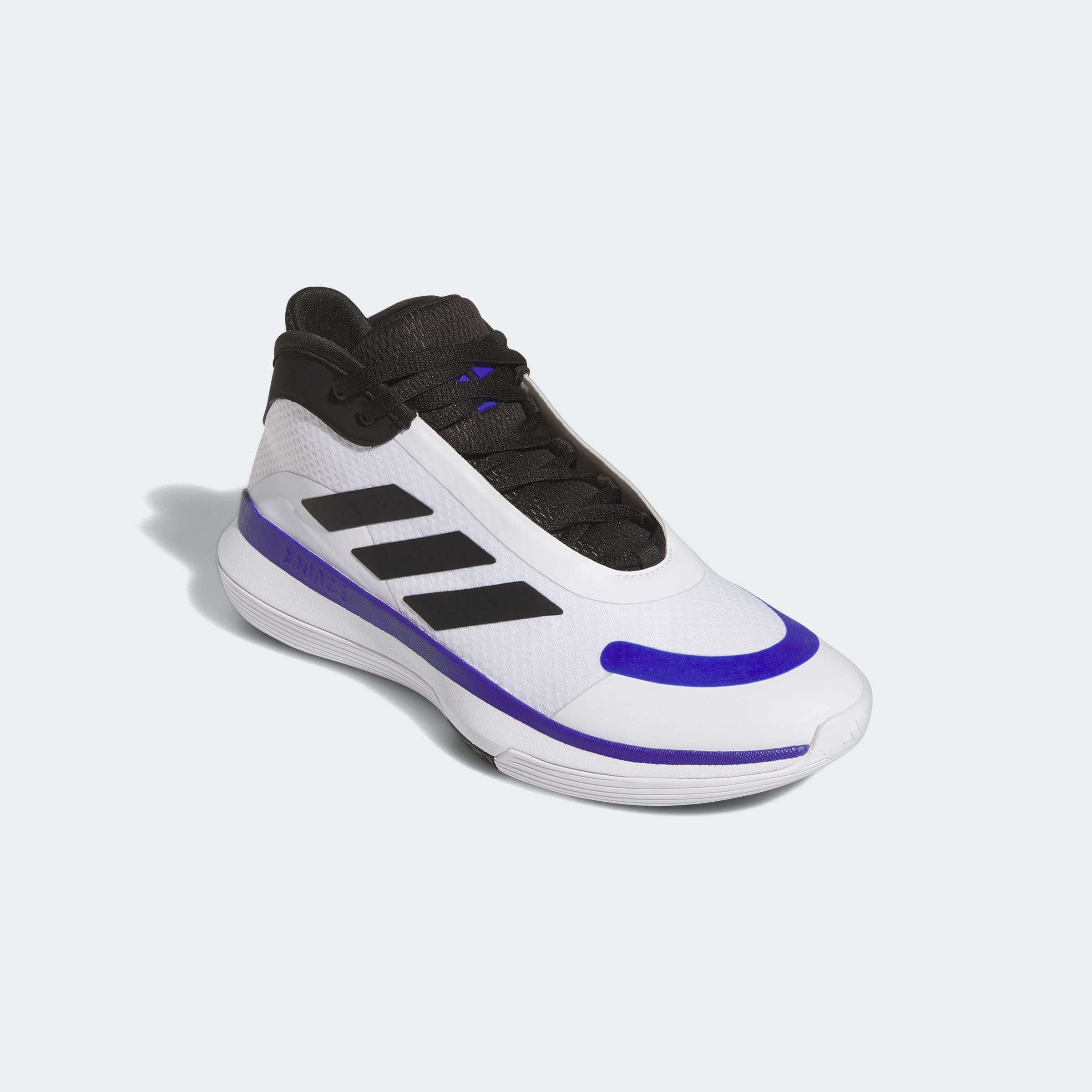 Damen Basketballschuh "BOUNCE LEGENDS LOW", ADIDAS PERFORMANCE, Gr. 44,5, bunt, Synthetik, Textil, Schuhe
