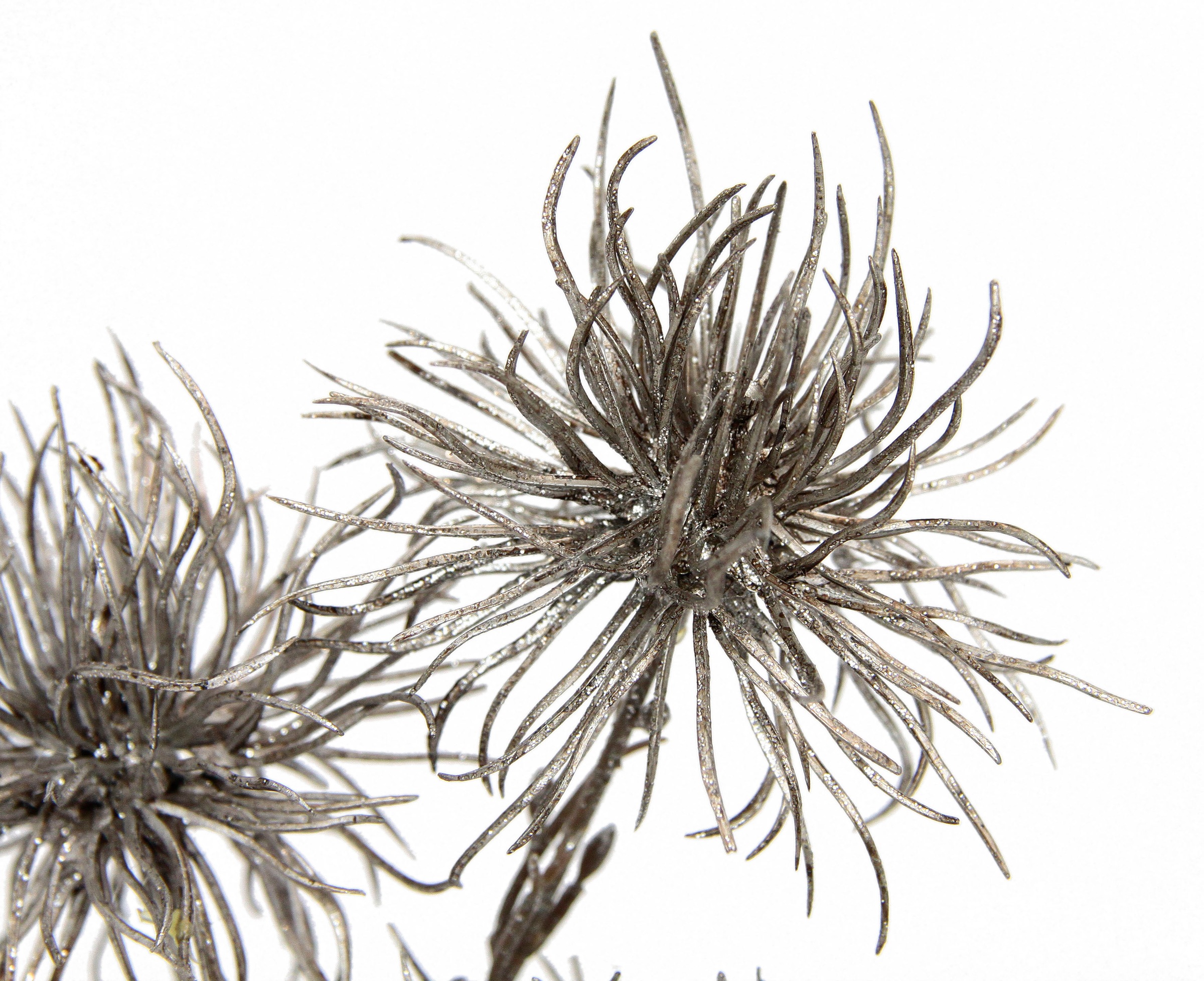 Thumbnail - I.GE.A. Kunstblume "Distel", Metallic-Distelzweig, Kunstzweige, 5er Set