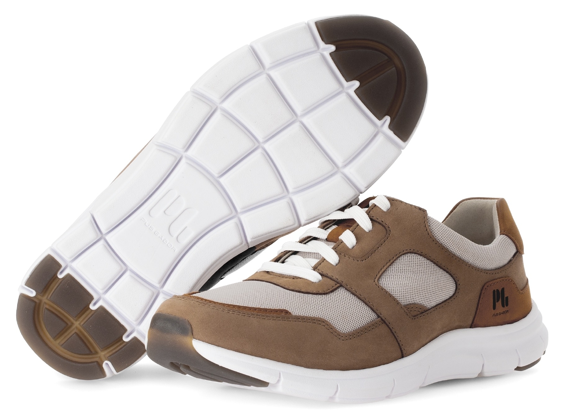 Pius Gabor Keilsneaker, Schnürschuh, Halbschuh, Freizeitschuh in bequemer Weite G (=weit)