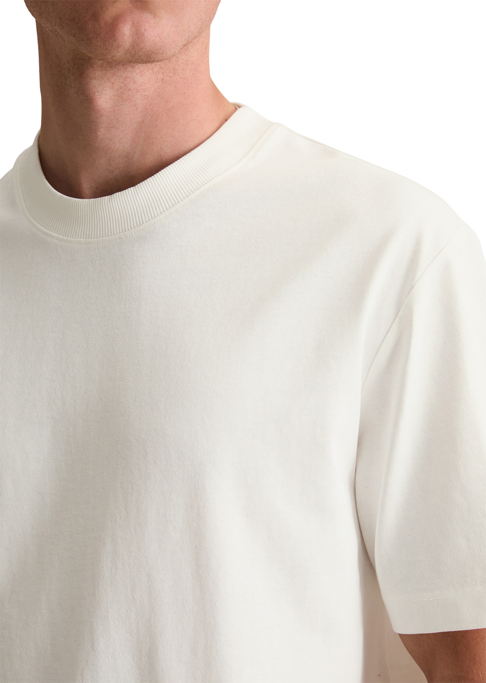 Thumbnail - Marc OPolo DENIM T-Shirt, relaxed aus schwerem Bio-Baumwoll-Jersey