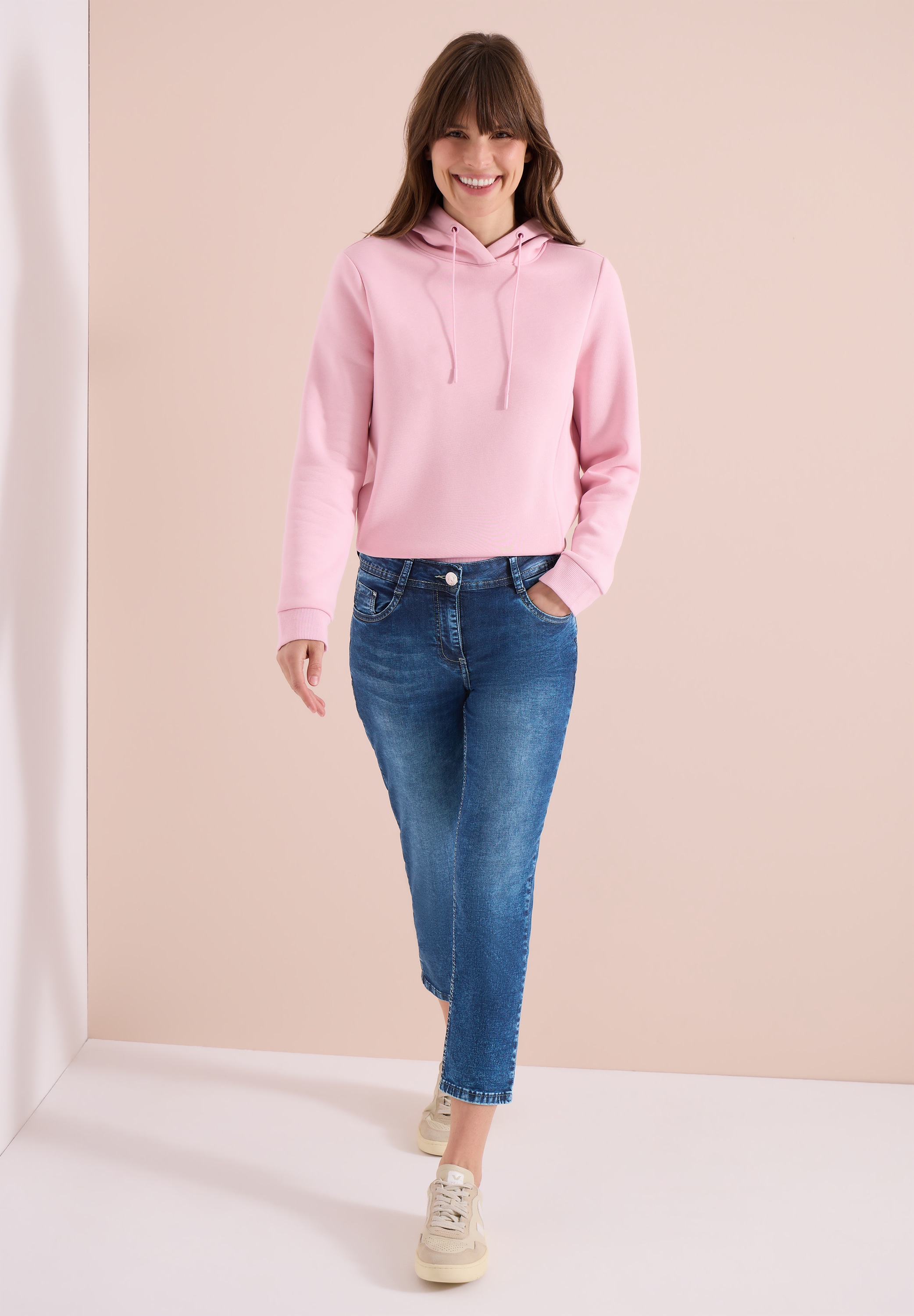 Cecil Slim-fit-Jeans in 3/4-Länge