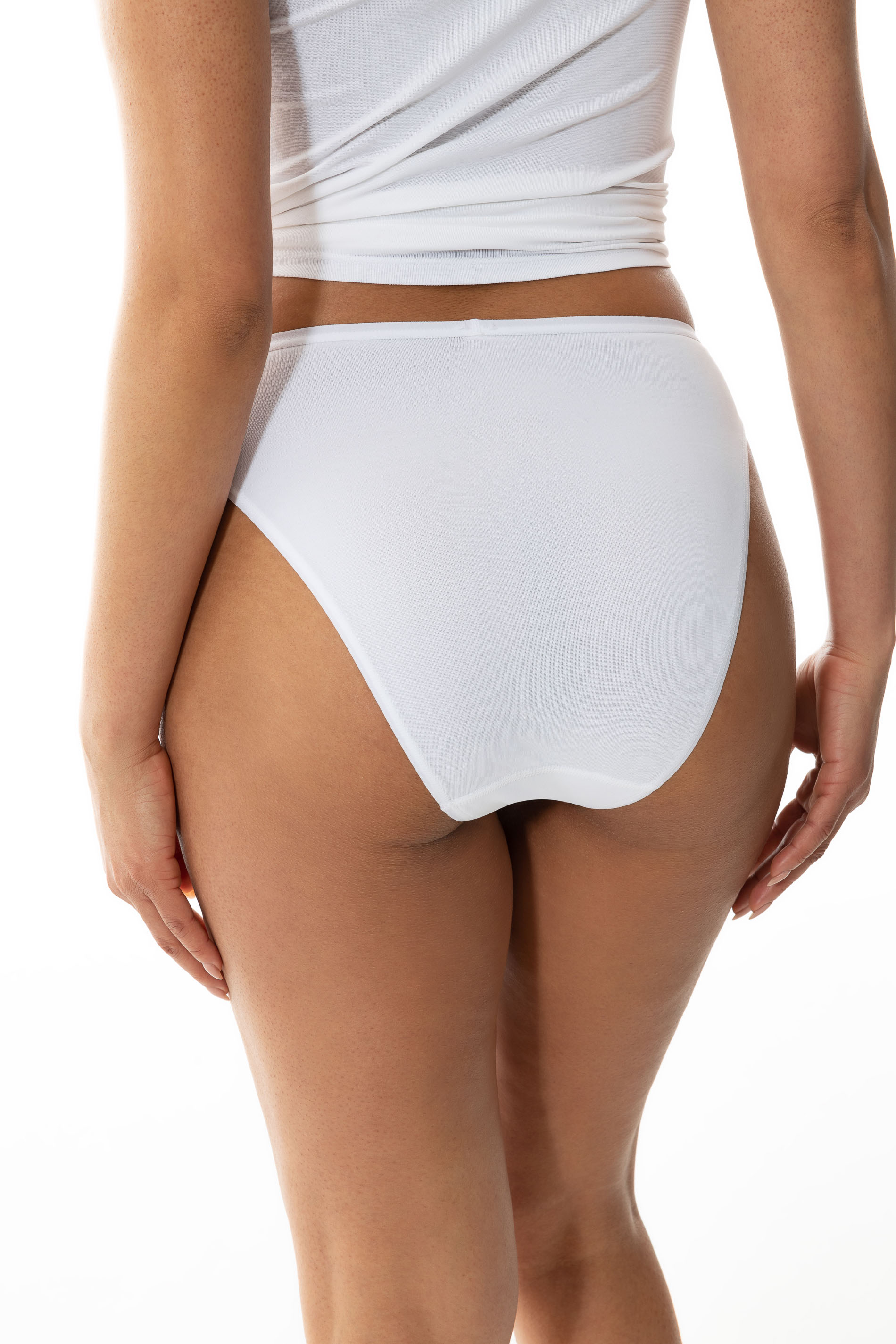 Thumbnail - Mey Jazz-Pants Slips "Pure Sense" Packung, 2er Pack, 2 Stk. mit hohem Taillensitz, flacher Bund, kein Einschneiden