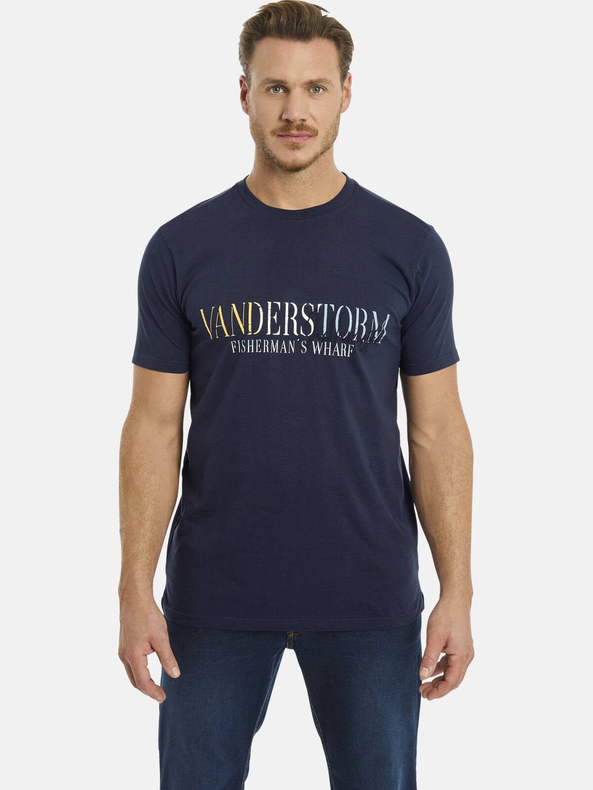 Jan Vanderstorm Rundhalsshirt "T-Shirt BERGTHOR" günstig online kaufen