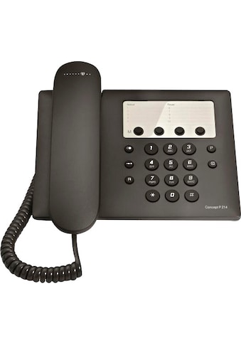 Telekom Kabelgebundenes Telefon »Concept P 214...