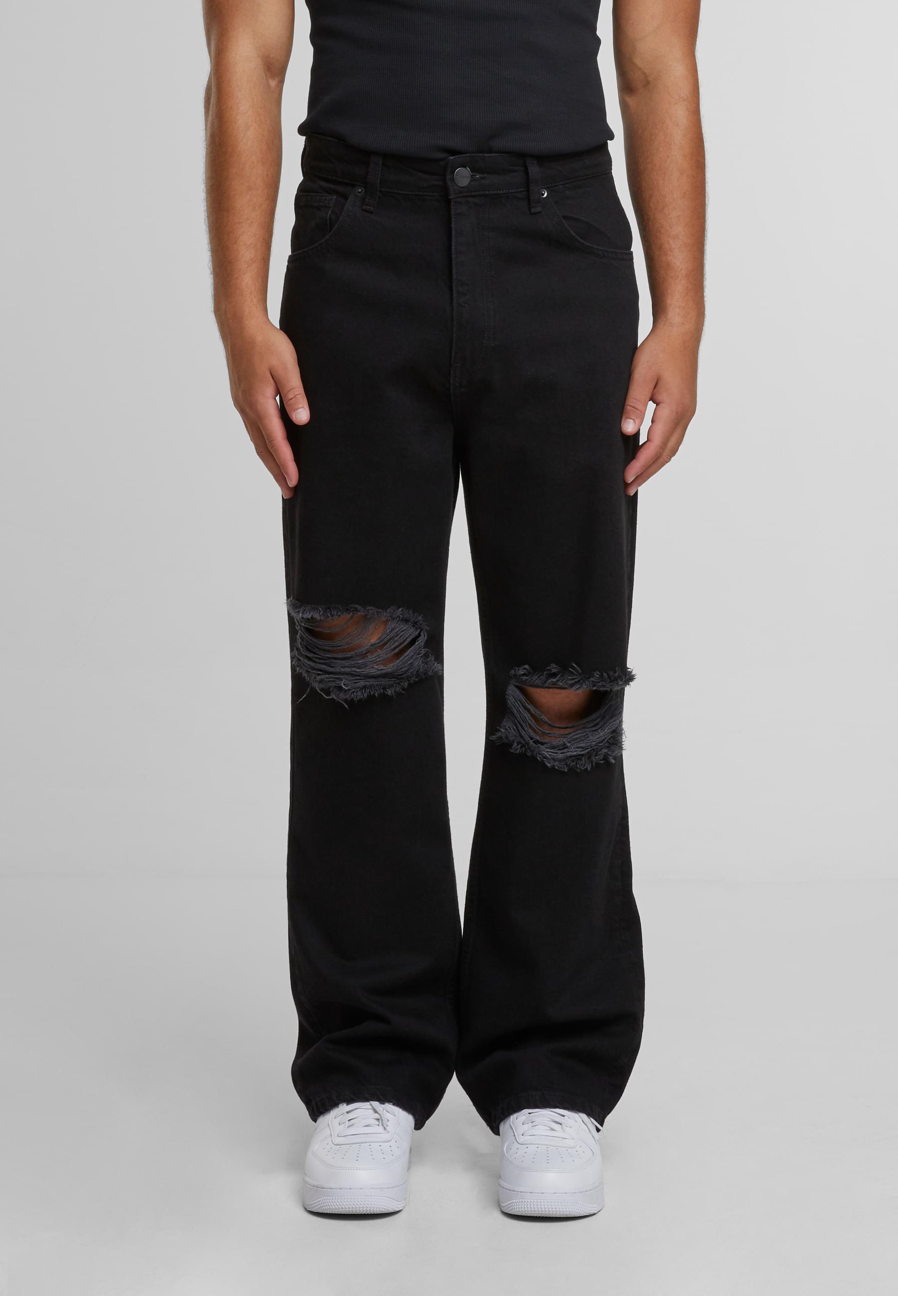 Thumbnail - 2Y Studios Bequeme Jeans "2Y Studios 2Y Anduin Ripped Baggy Jeans"