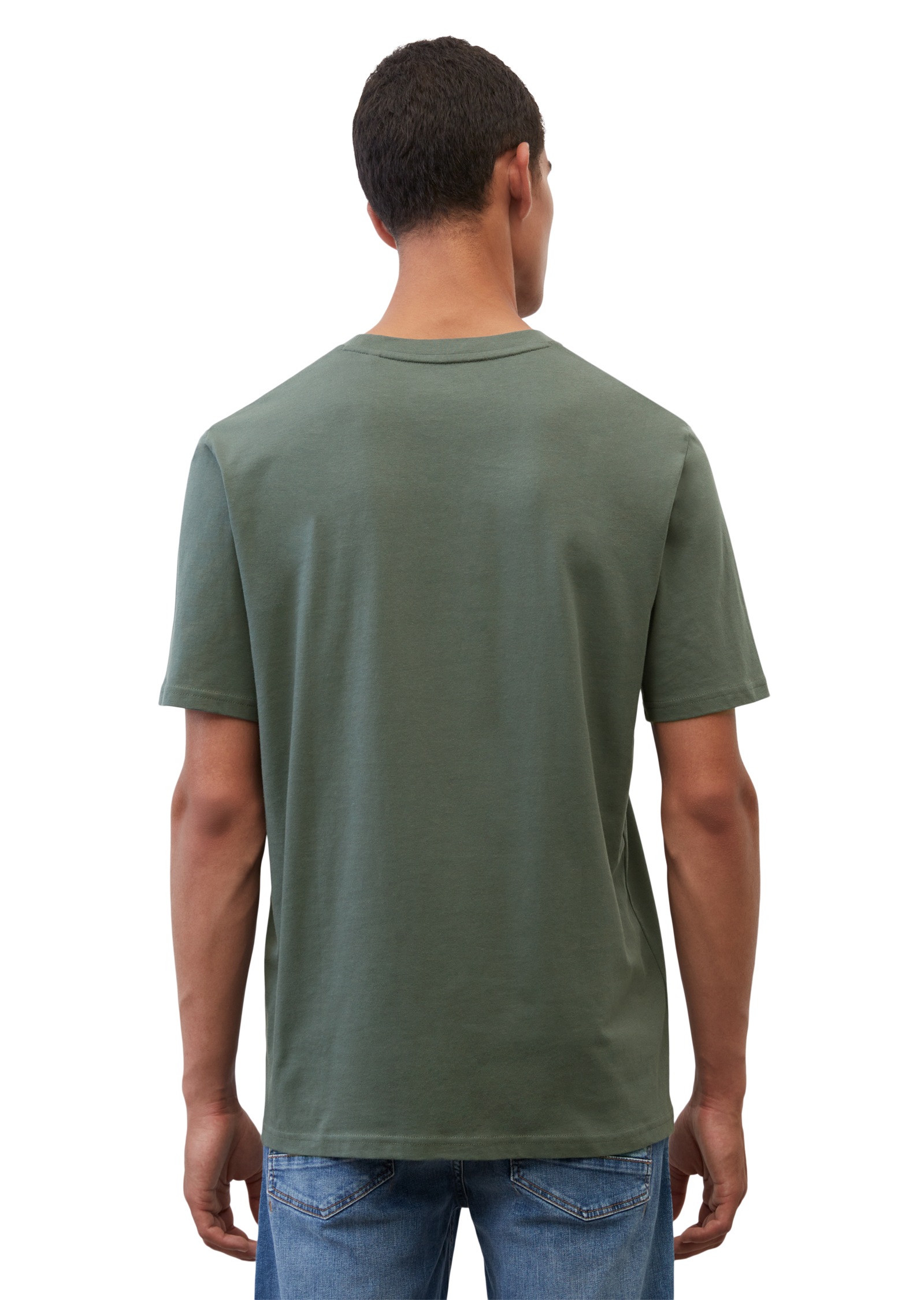 Marc OPolo T-Shirt Logo-T-Shirt aus Bio-Baumwolle günstig online kaufen