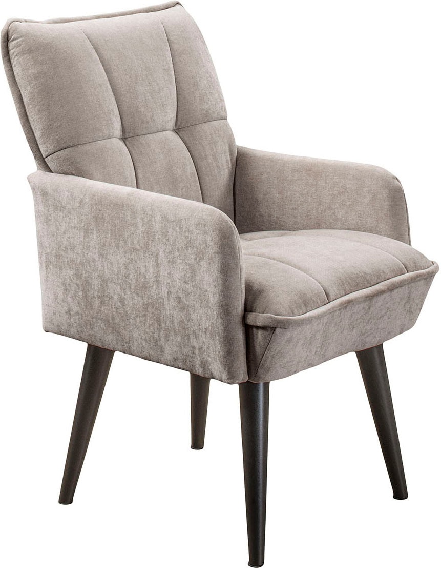 exxpo - sofa fashion Esszimmerstuhl "Mocca" () Armlehnenstuhl, bequem gepol günstig online kaufen