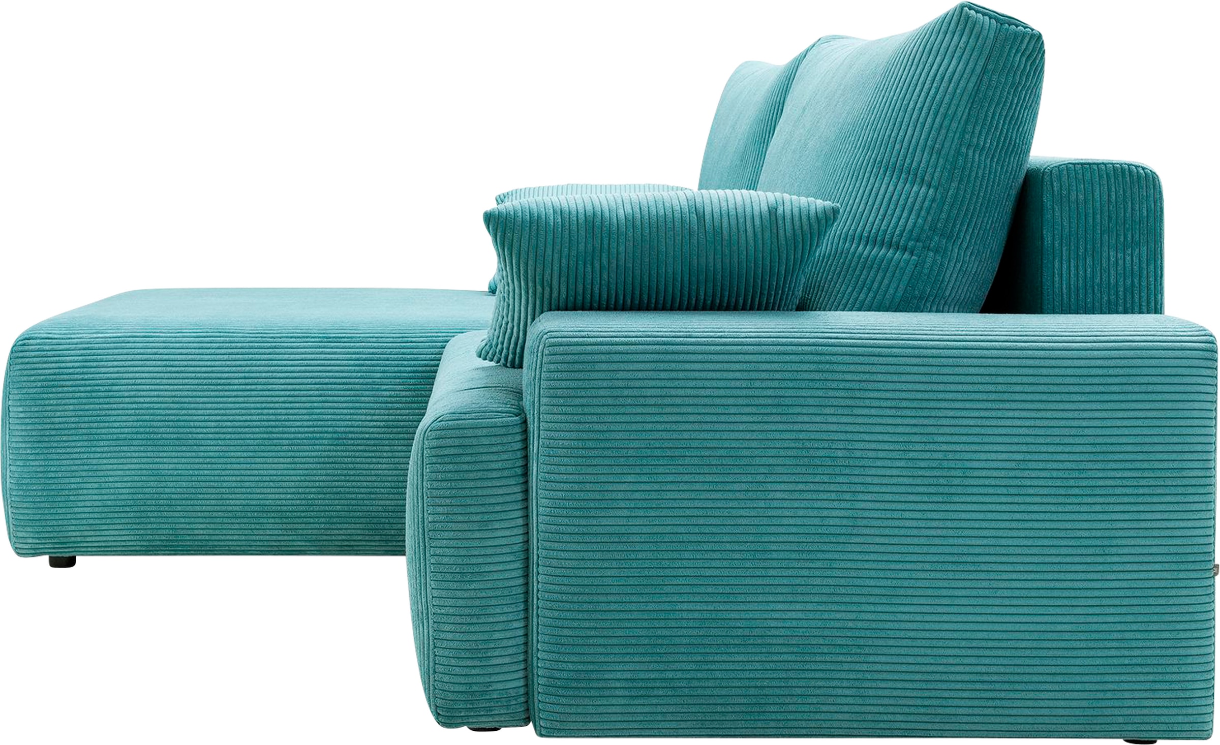 exxpo - sofa fashion Ecksofa in | Cord-Farben BAUR und Bettkasten »Orinoko«, verschiedenen kaufen Bettfunktion inklusive
