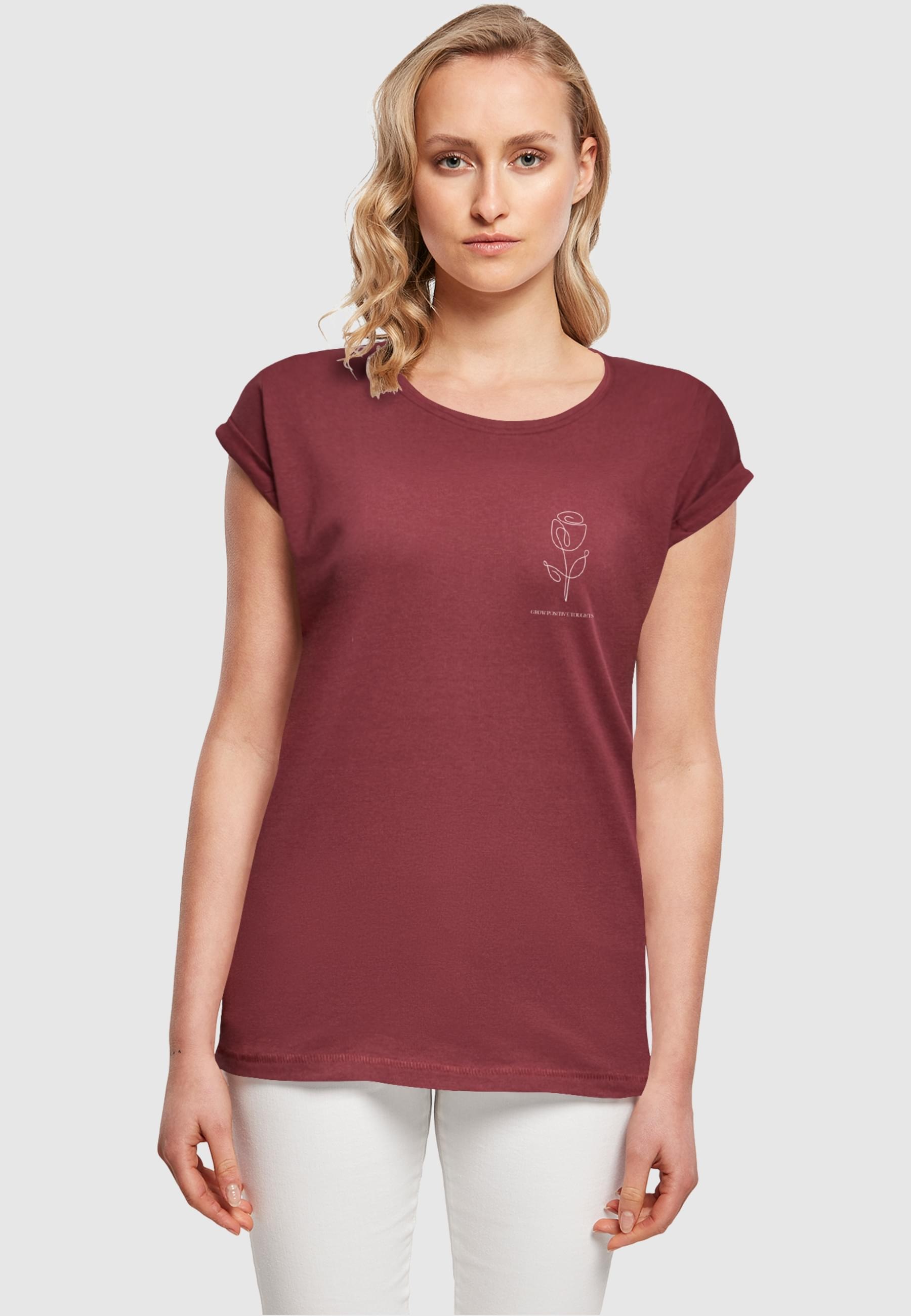 Merchcode T-Shirt »Merchcode Damen Ladies Spring - Tulip Flower T-Shirt«, (1 tlg.)